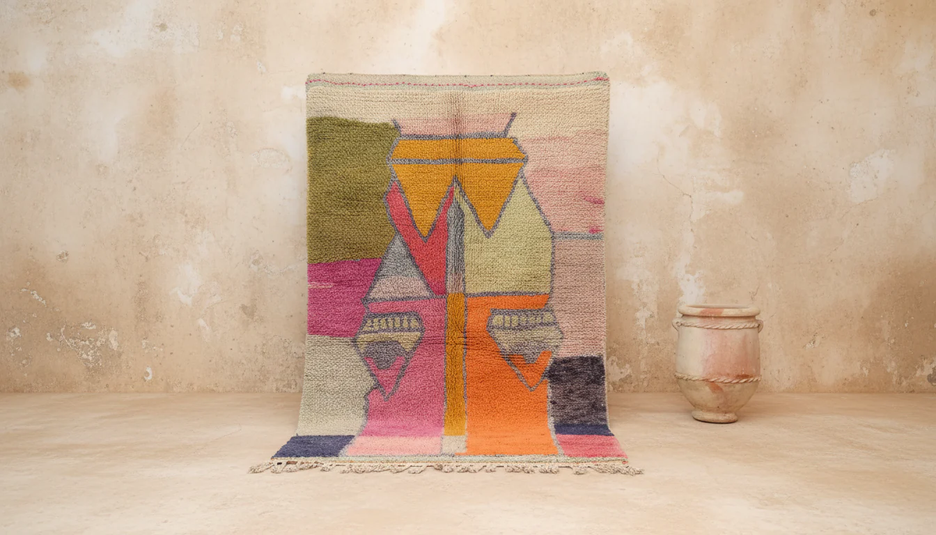 Handmade Azilal Rug, 260 x 160 cm, AZO-695