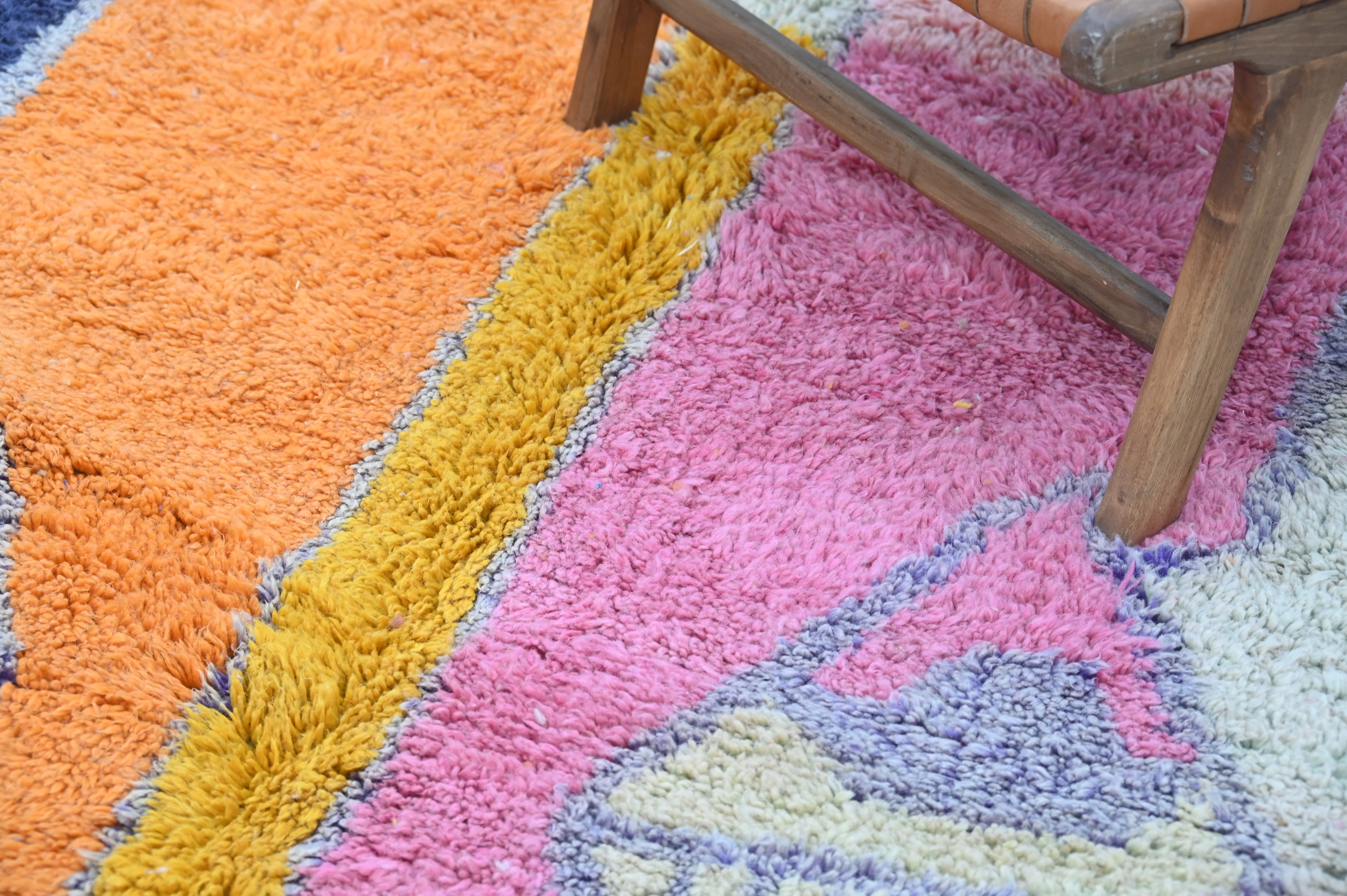 Handmade Azilal Rug, 260 x 160 cm, AZO-695 - Image 4