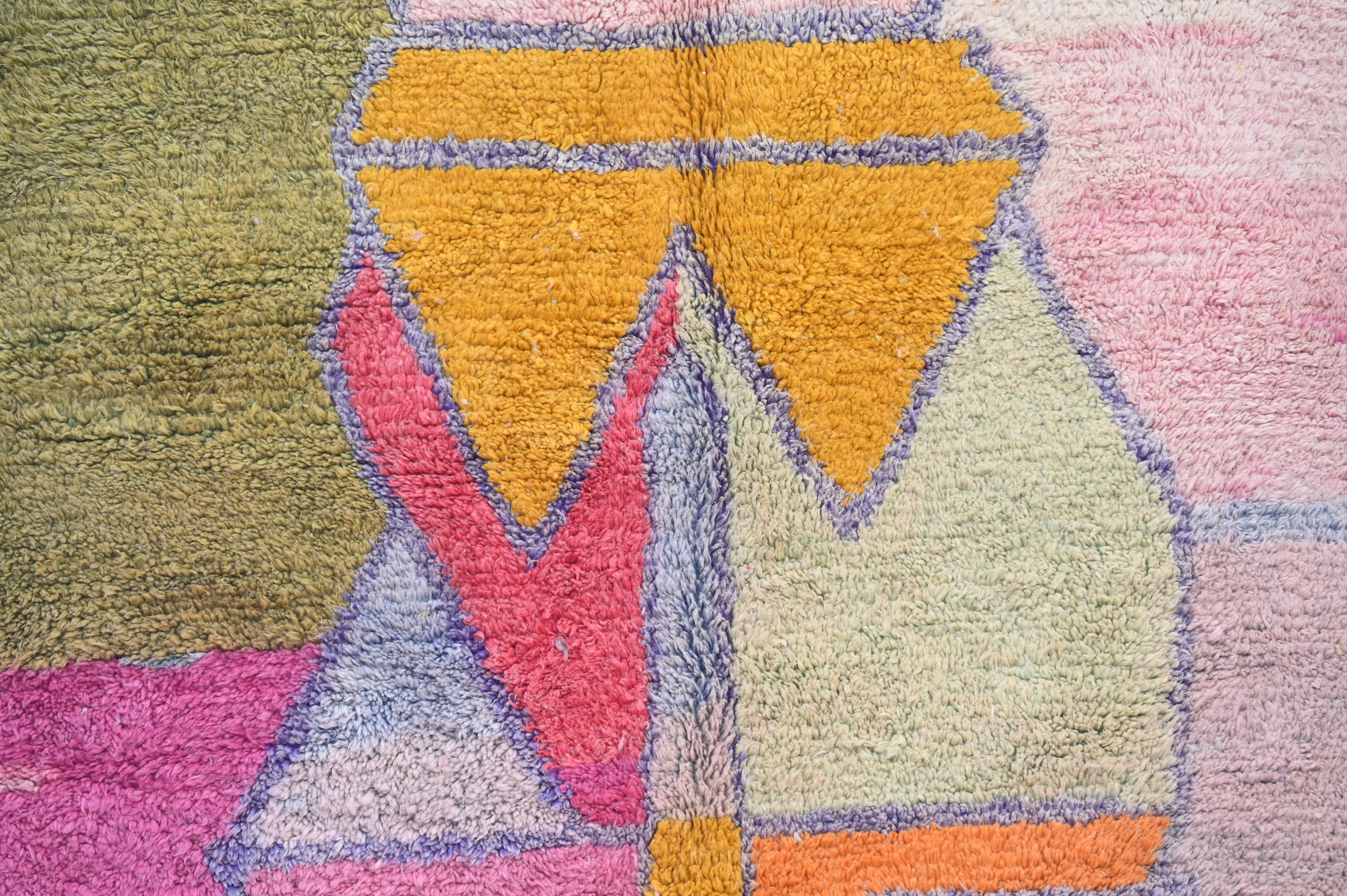 Handmade Azilal Rug, 260 x 160 cm, AZO-695 - Image 7