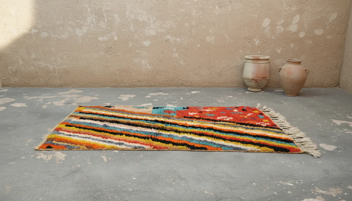 Handmade Azilal Rug, 260 x 160 cm, AZO-702 - Image 2