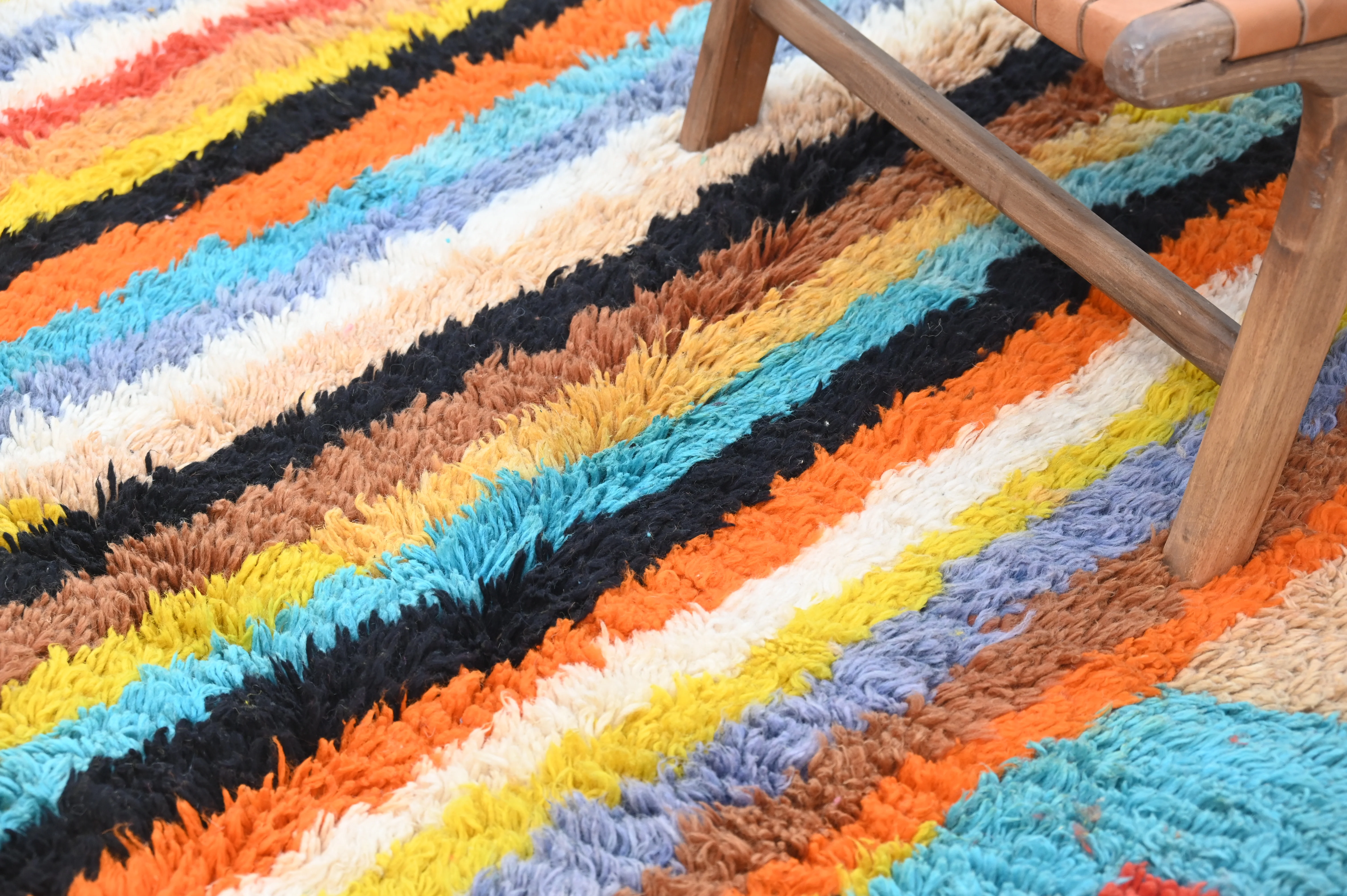 Handmade Azilal Rug, 260 x 160 cm, AZO-702 - Image 4
