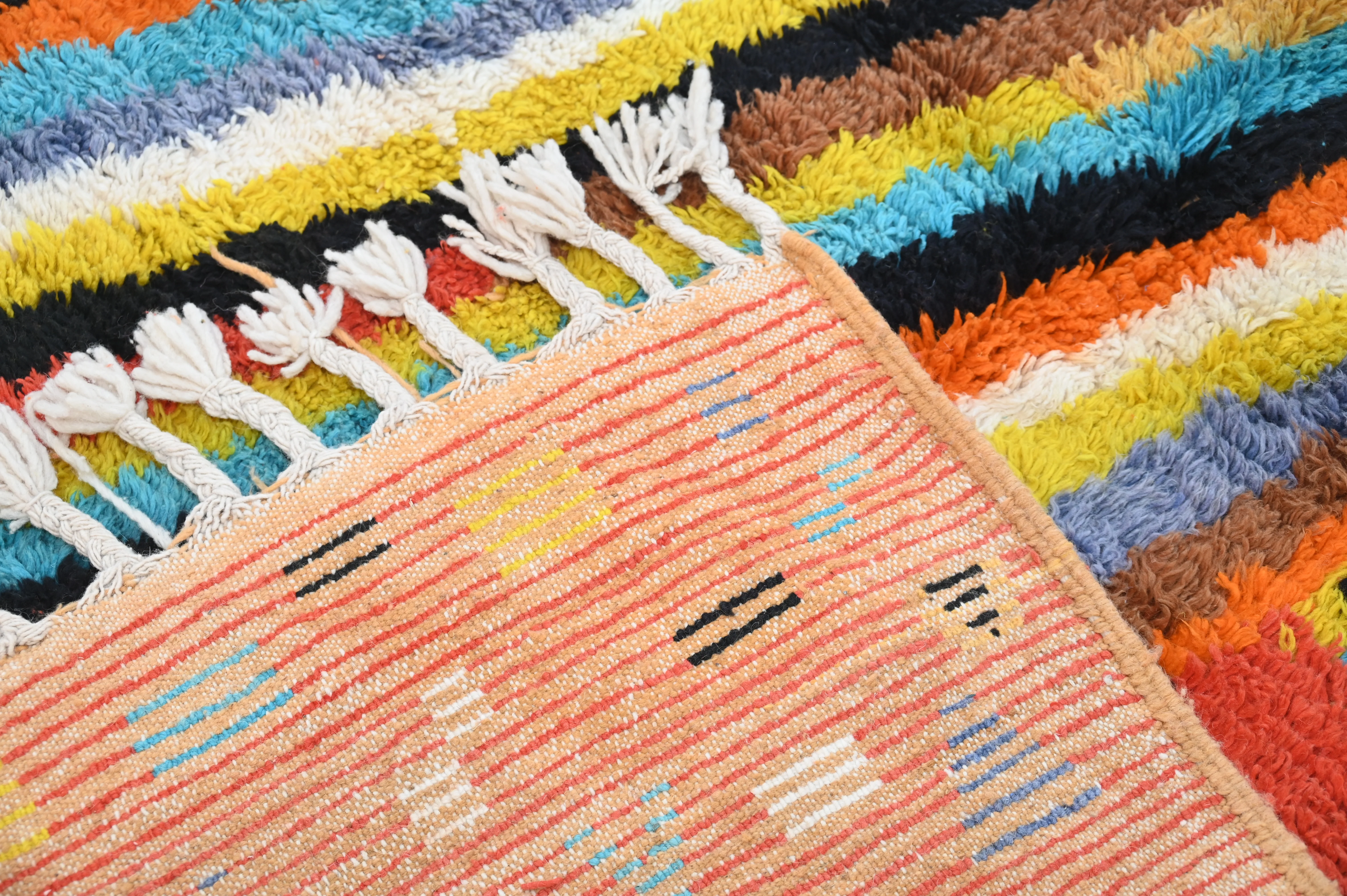 Handmade Azilal Rug, 260 x 160 cm, AZO-702 - Image 7