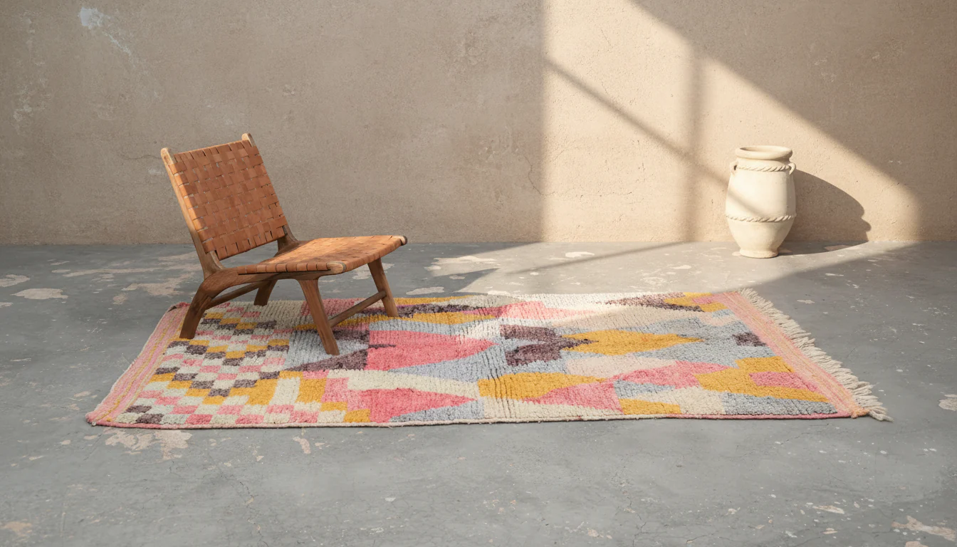 Handmade Azilal Rug, 260 x 160 cm, AZO-711 - Image 2