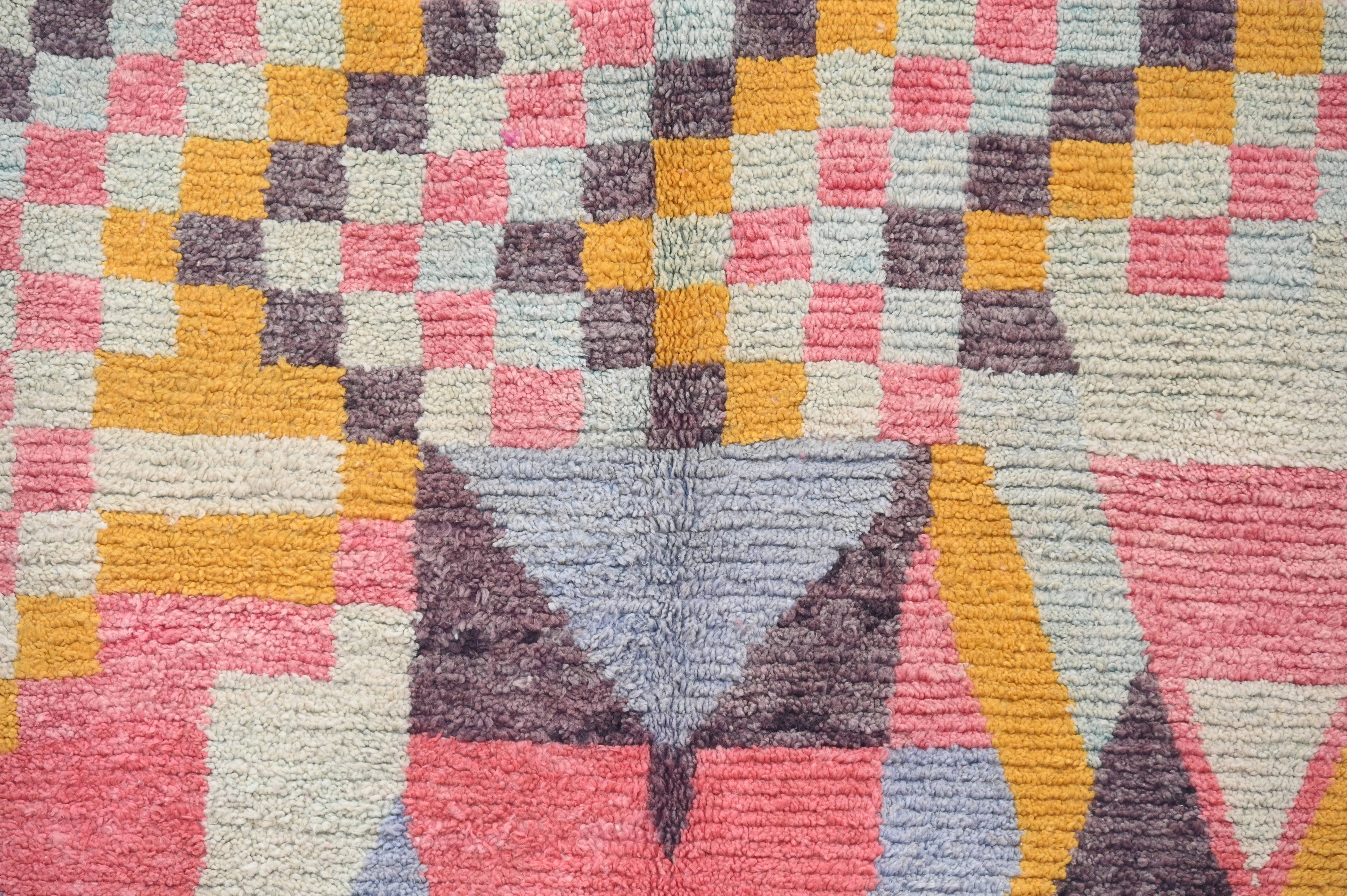 Handmade Azilal Rug, 260 x 160 cm, AZO-711 - Image 7