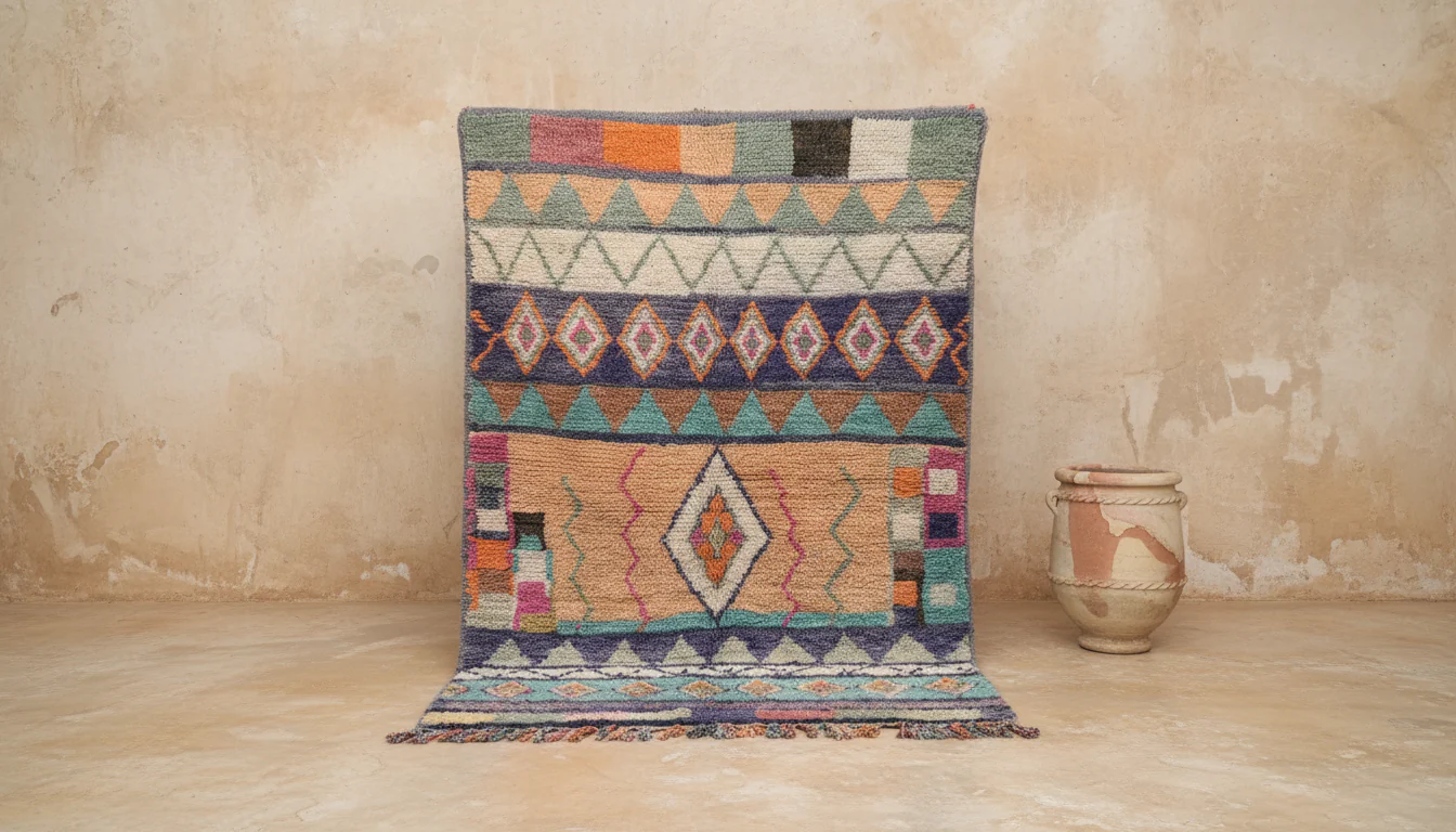 Handmade Azilal Rug, 260 x 165 cm, AZO-690