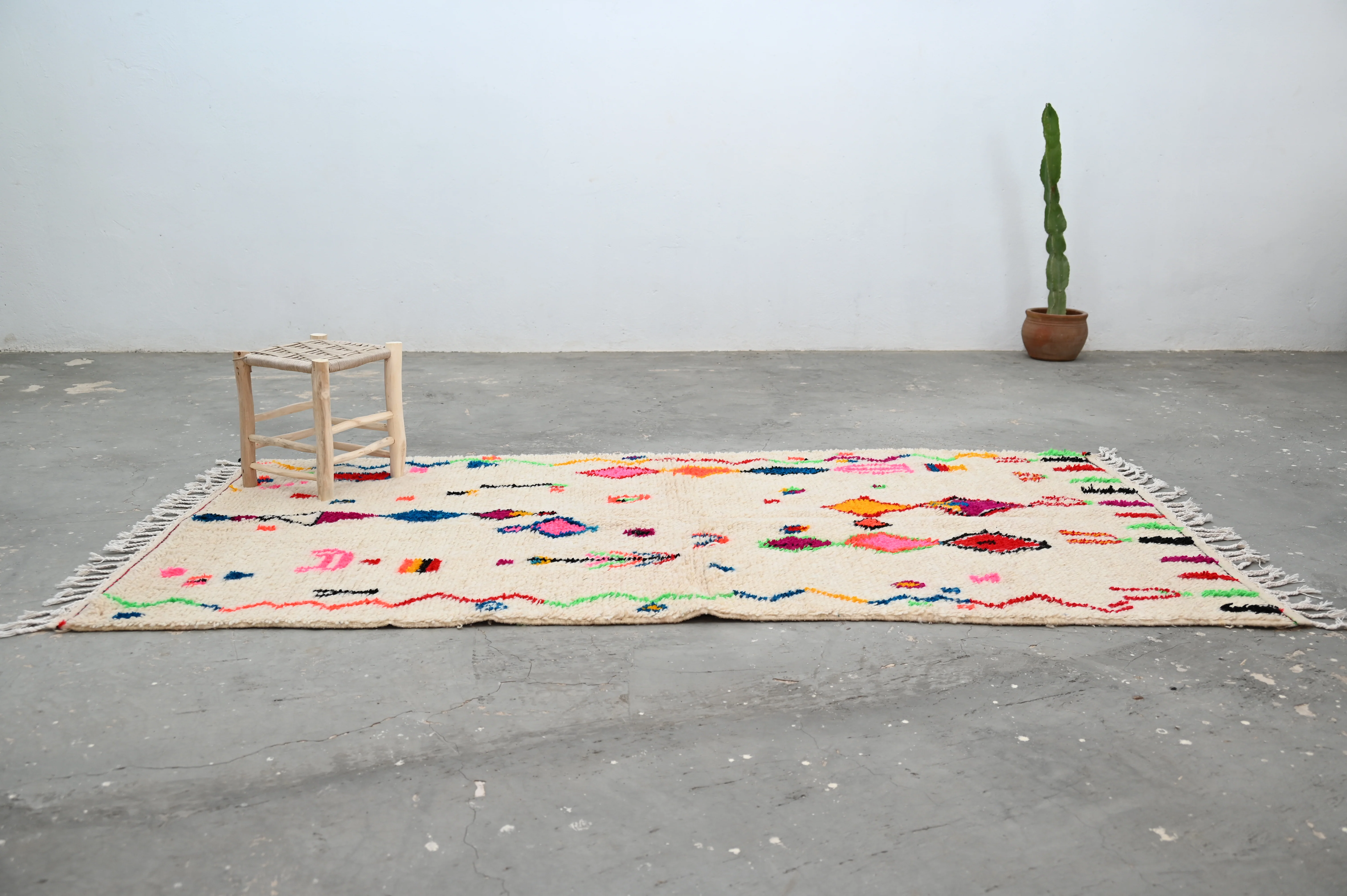Handmade Azilal Rug, 262 x 141 cm, AZO-423 - Image 2