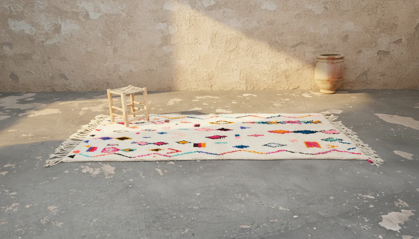 Handmade Azilal Rug, 265 x 140 cm, AZO-774 - Image 2