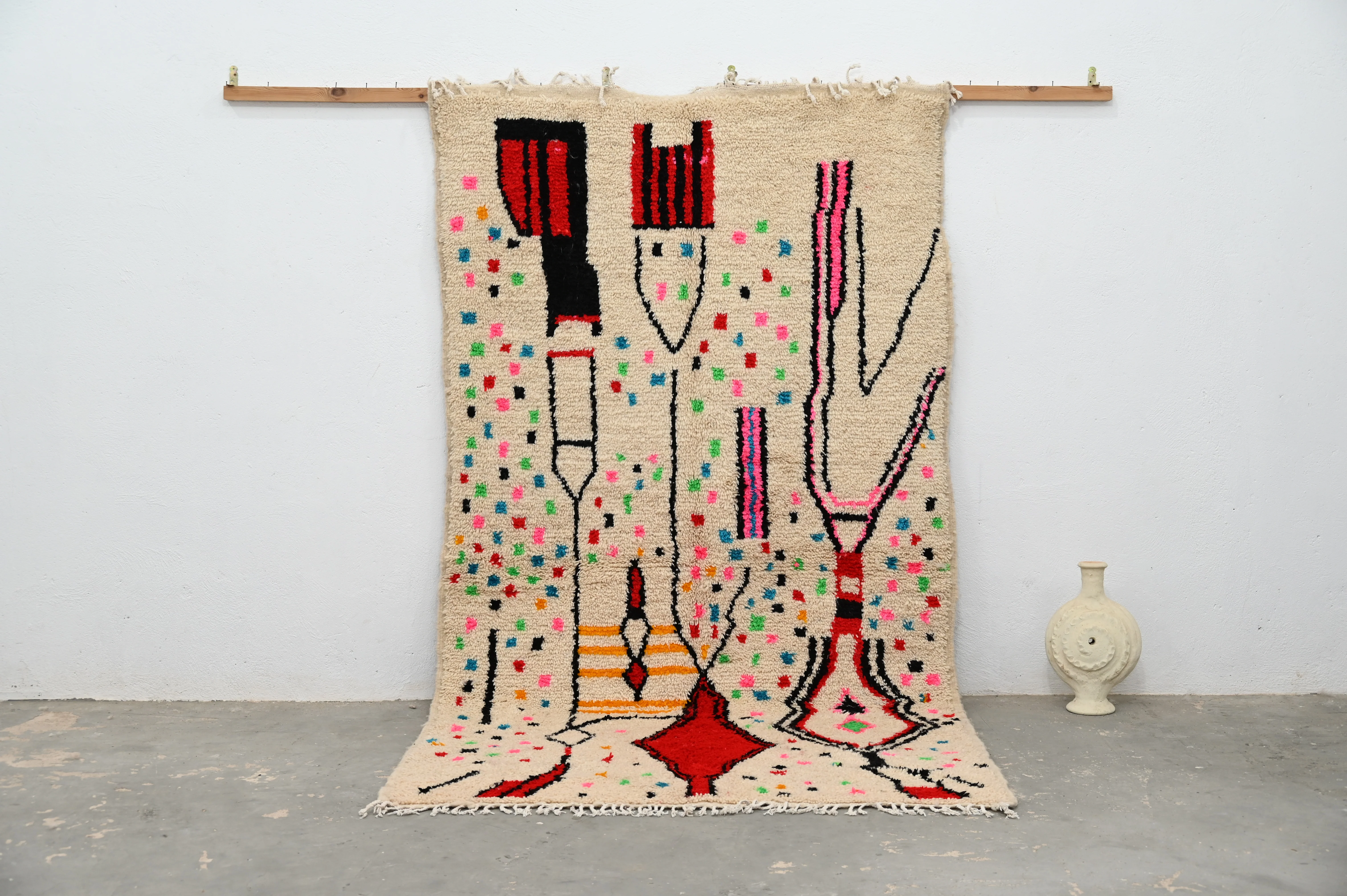Handmade Azilal Rug, 270 x 155 cm, AZO-469