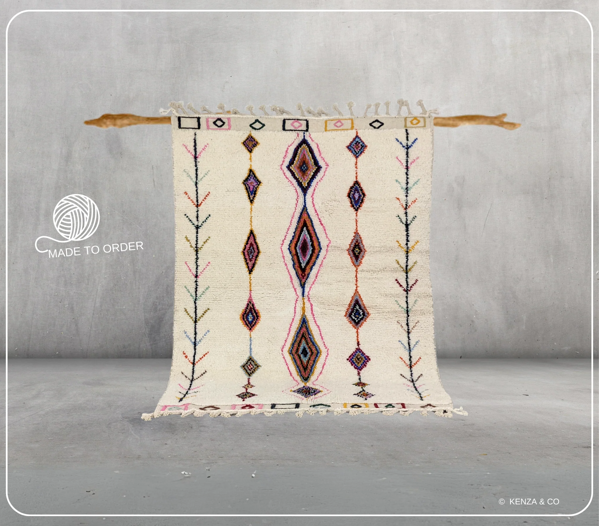Handmade Azilal Rug – Pre-Order #310