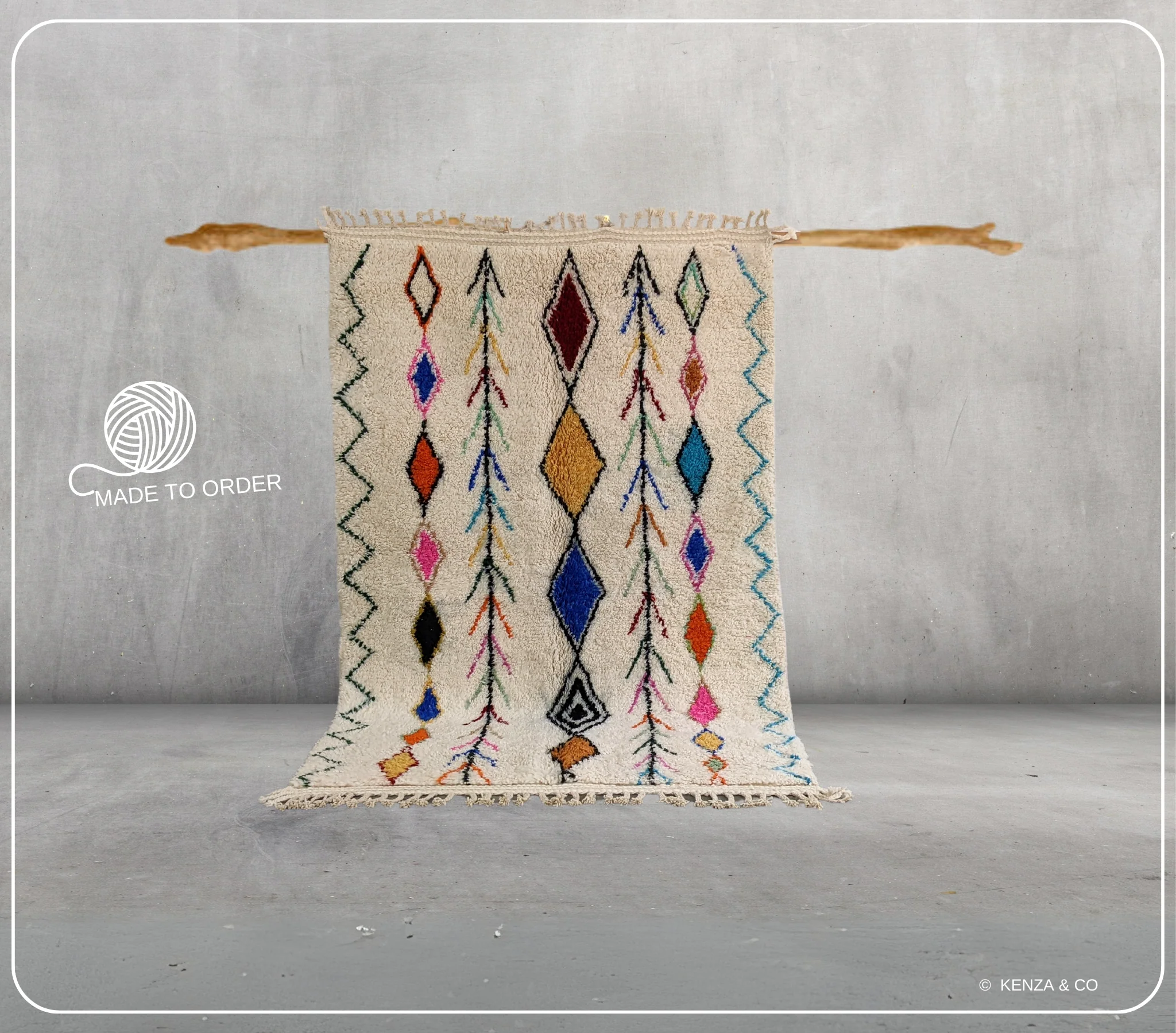 Handmade Azilal Rug – Pre-Order #335