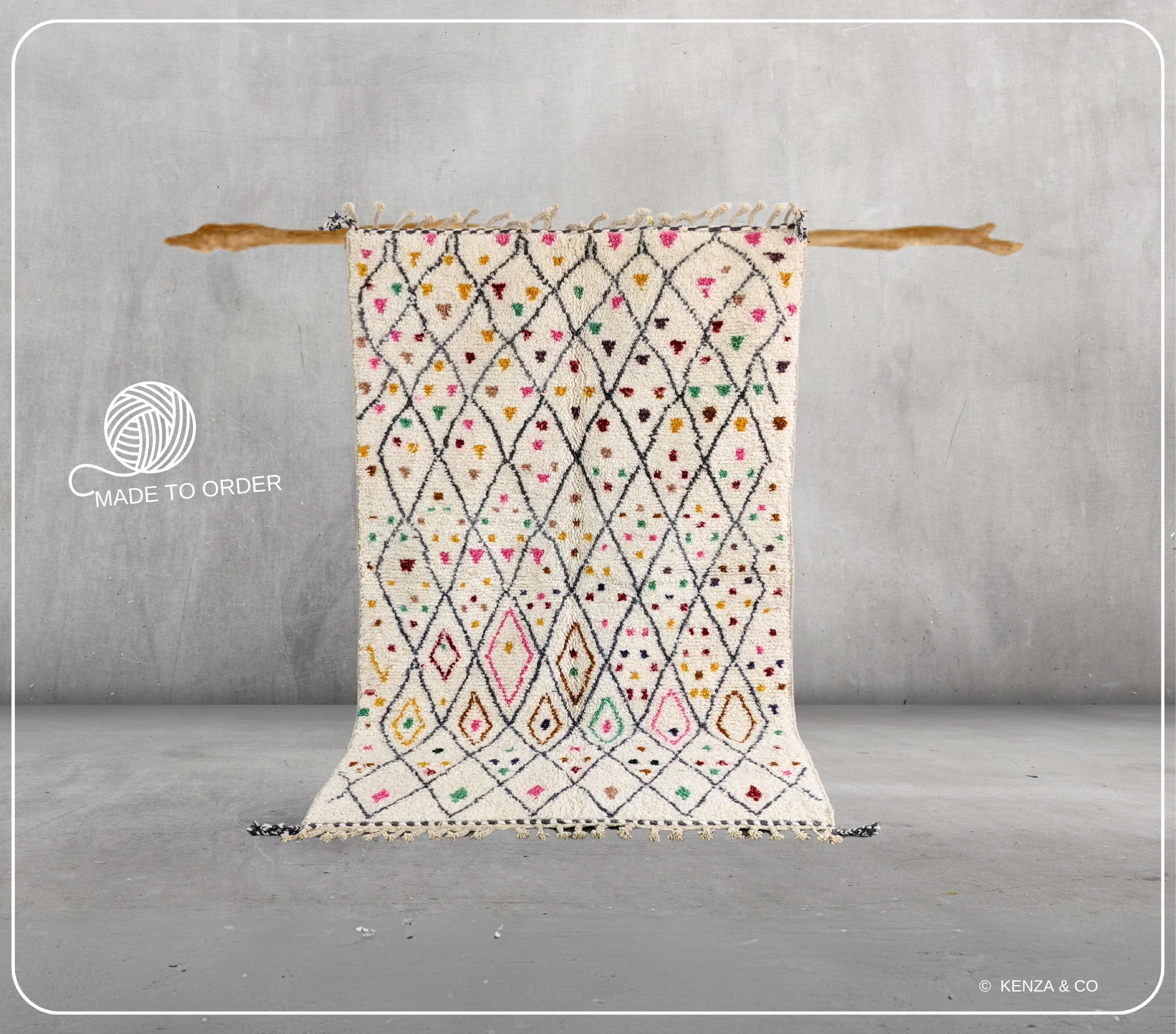 Handmade Azilal Rug – Pre-Order #344