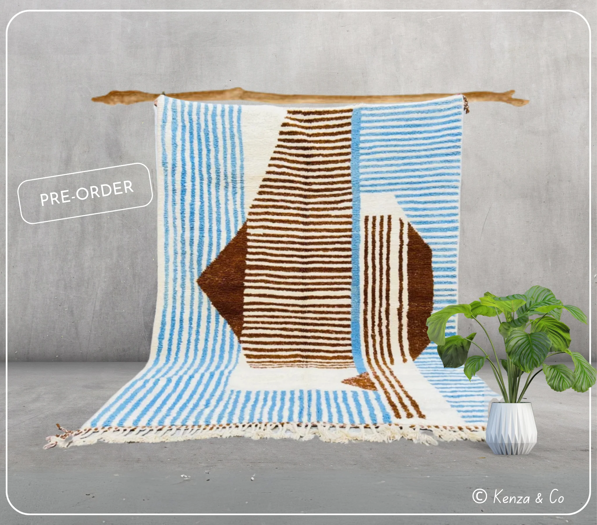 Handmade Azilal Rug – Pre-Order #AZ006