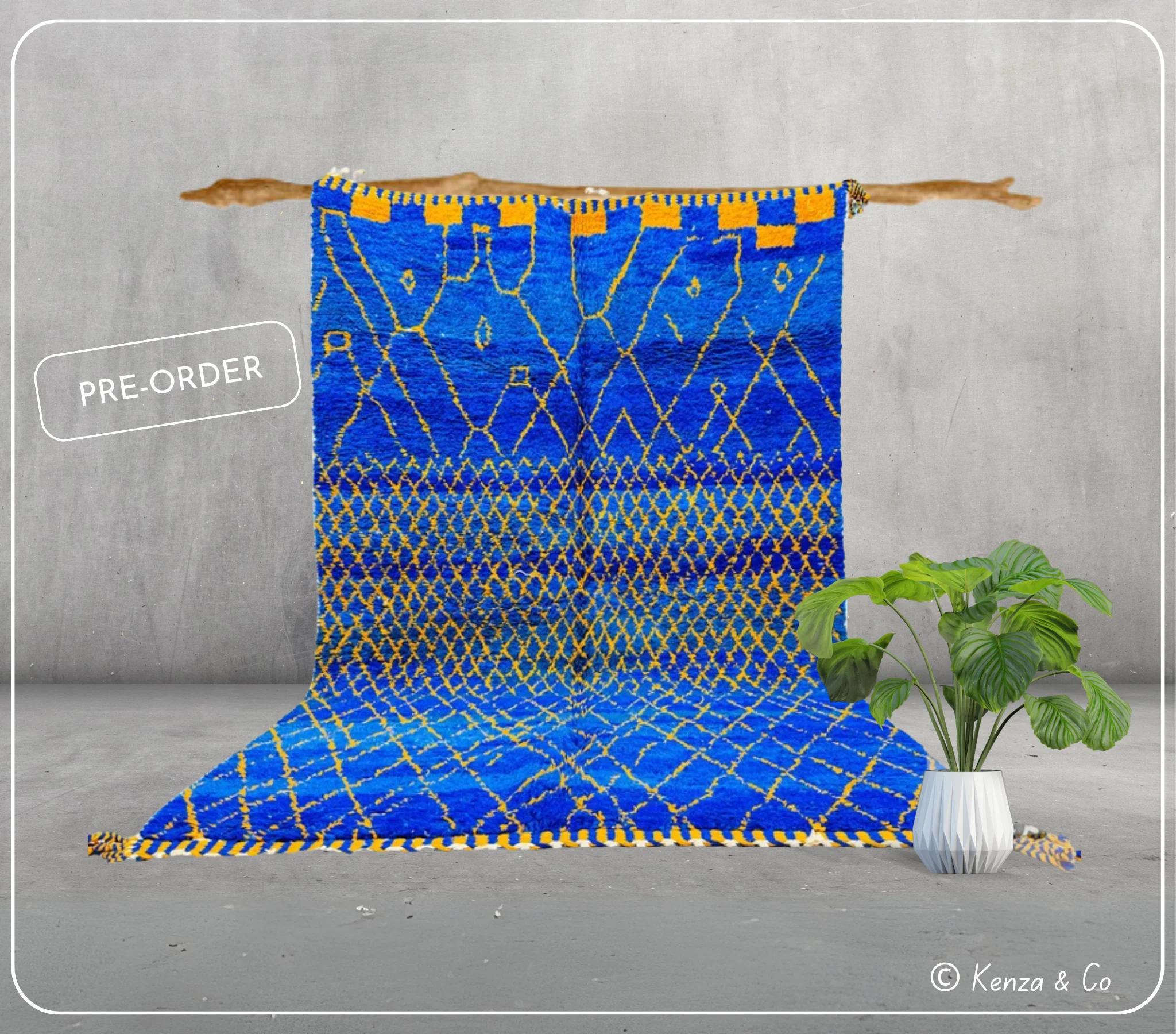 Handmade Azilal Rug – Pre-Order #AZ009