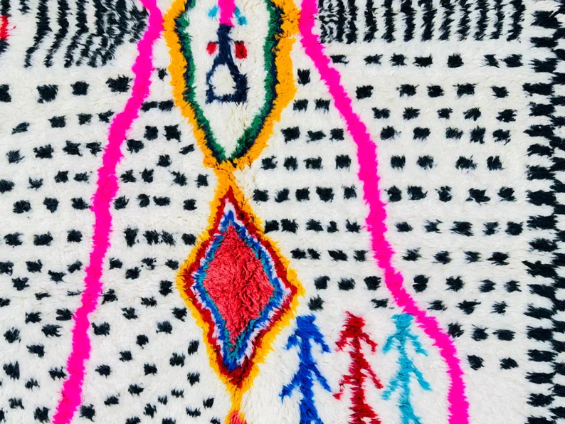 Handmade Azilal Rug – Pre-Order #AZ018 - Image 3
