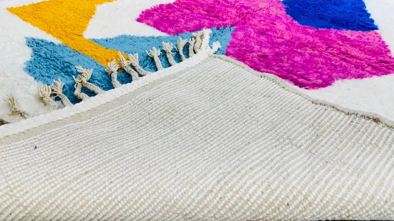 Handmade Azilal Rug – Pre-Order #AZ040 - Image 3