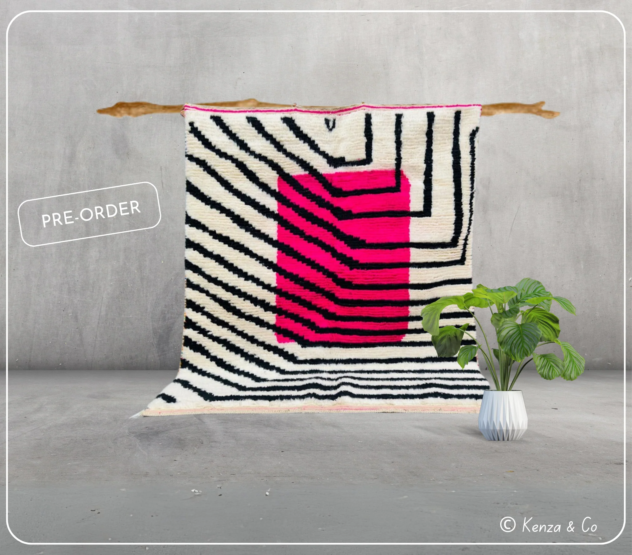 Handmade Azilal Rug – Pre-Order #AZ042