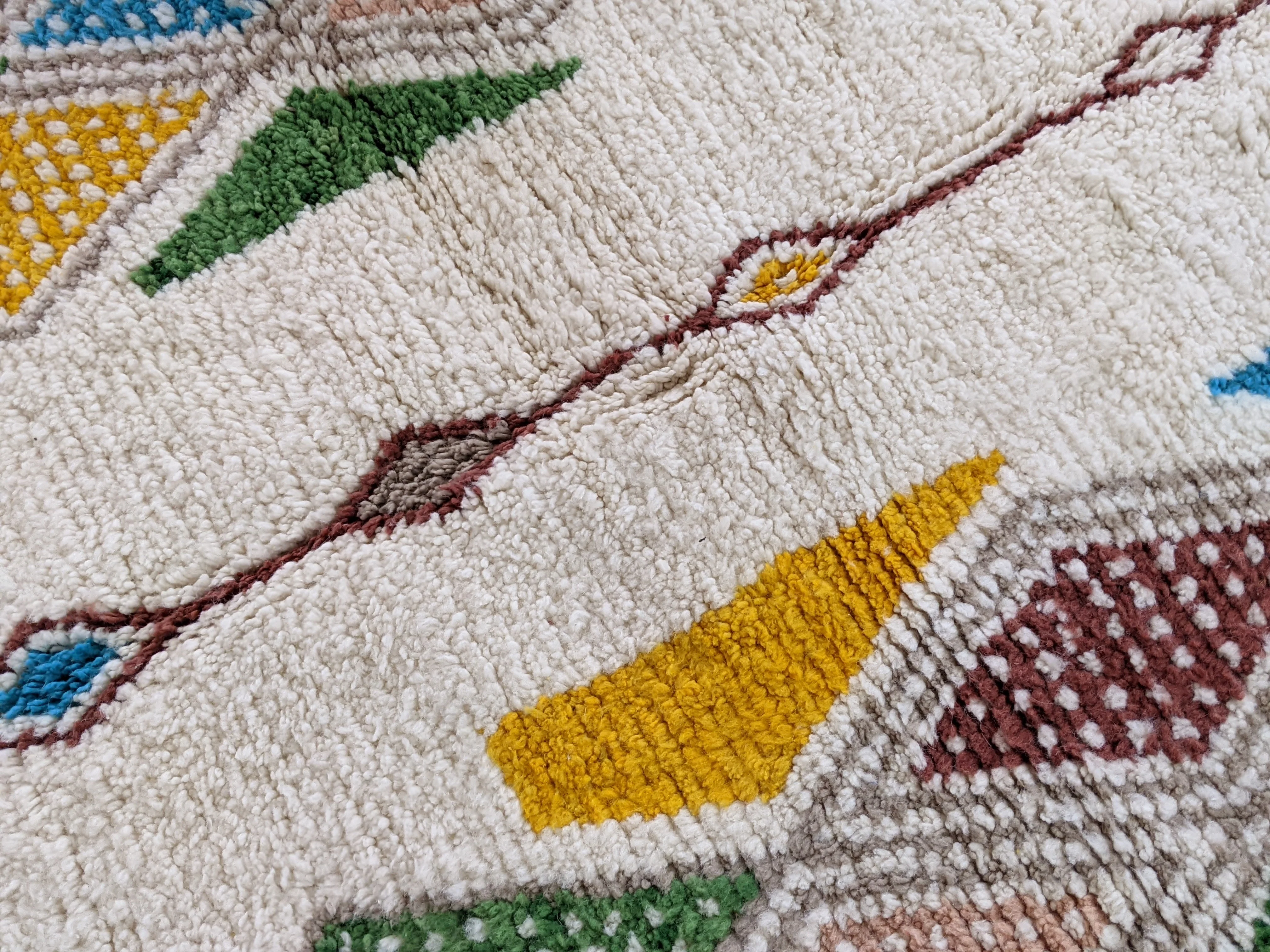 Handmade Azilal Rug – Pre-Order #AZ251 - Image 2