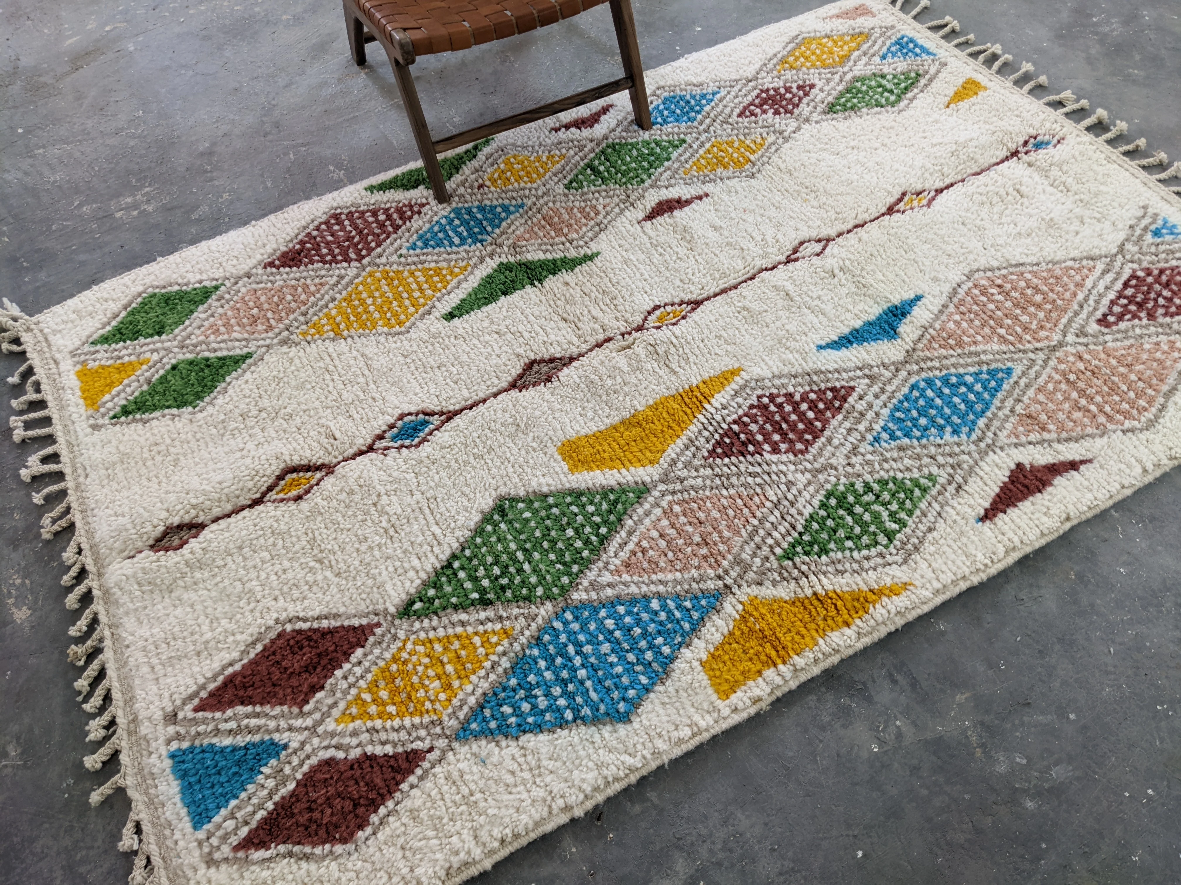 Handmade Azilal Rug – Pre-Order #AZ251 - Image 5