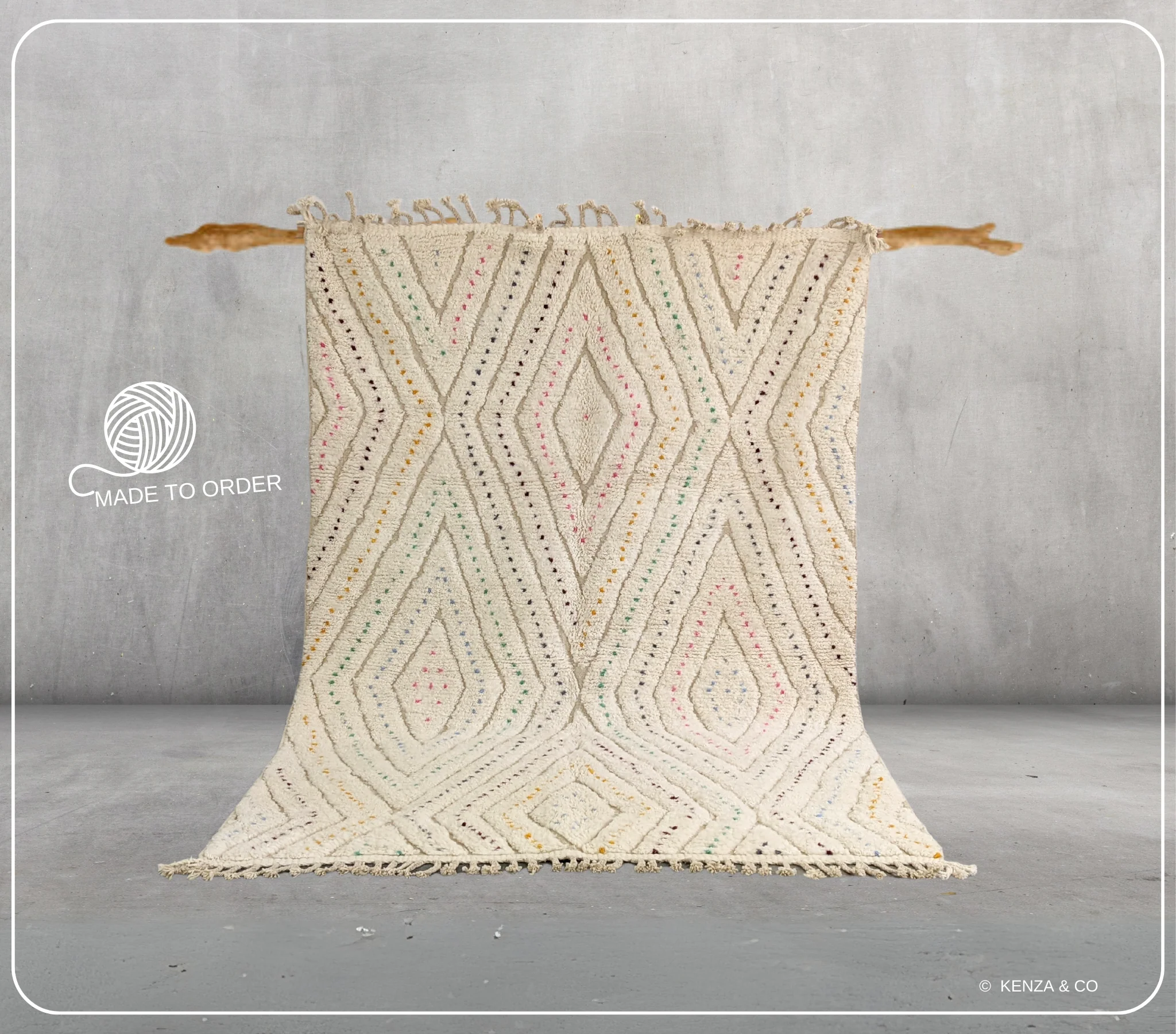 Handmade Azilal Rug – Pre-Order #G376