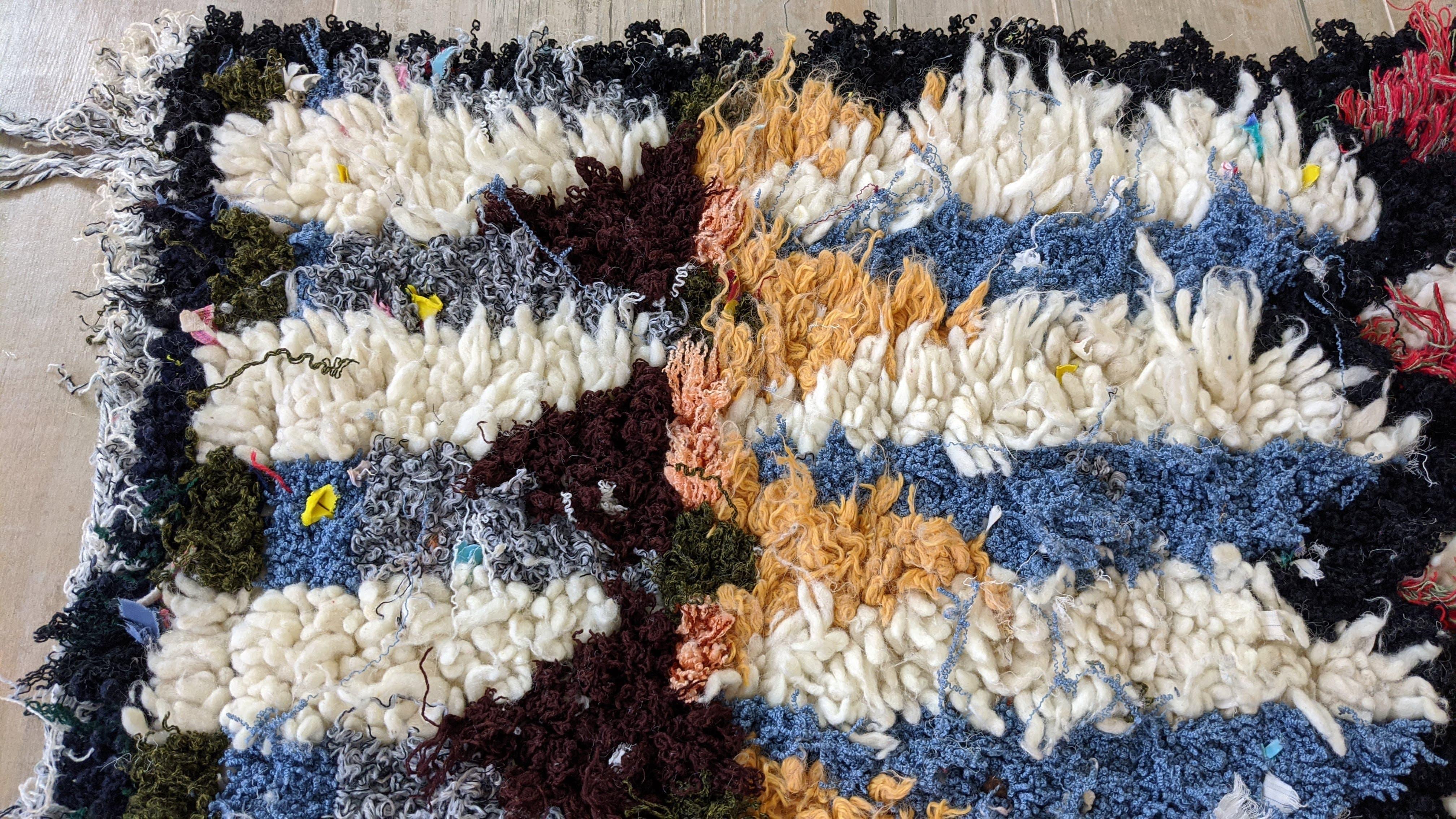Handmade Berber Rug - 195 x 90 cm || 6.4 x 2.95 feet - Image 7