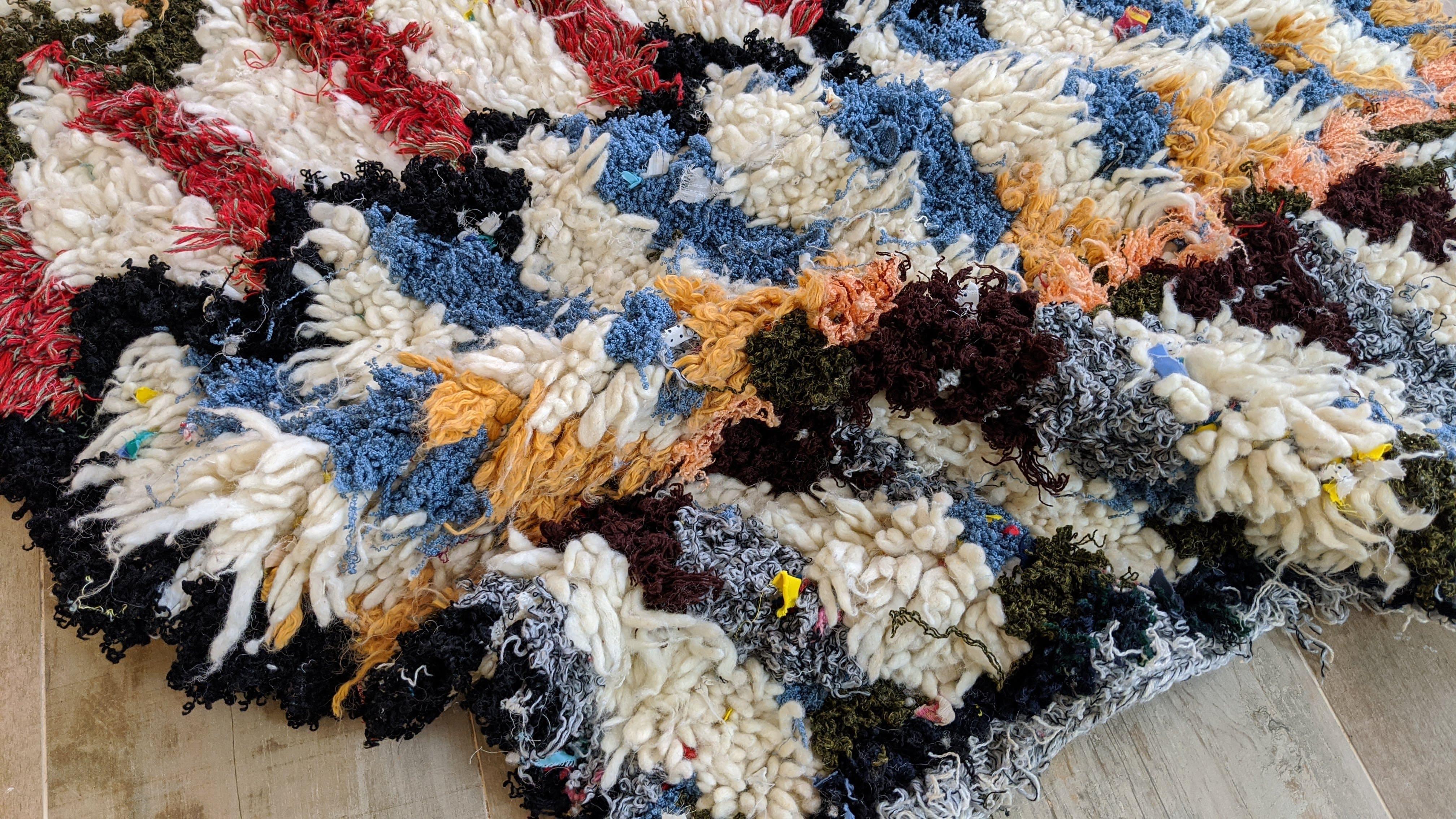 Handmade Berber Rug - 195 x 90 cm || 6.4 x 2.95 feet - Image 9