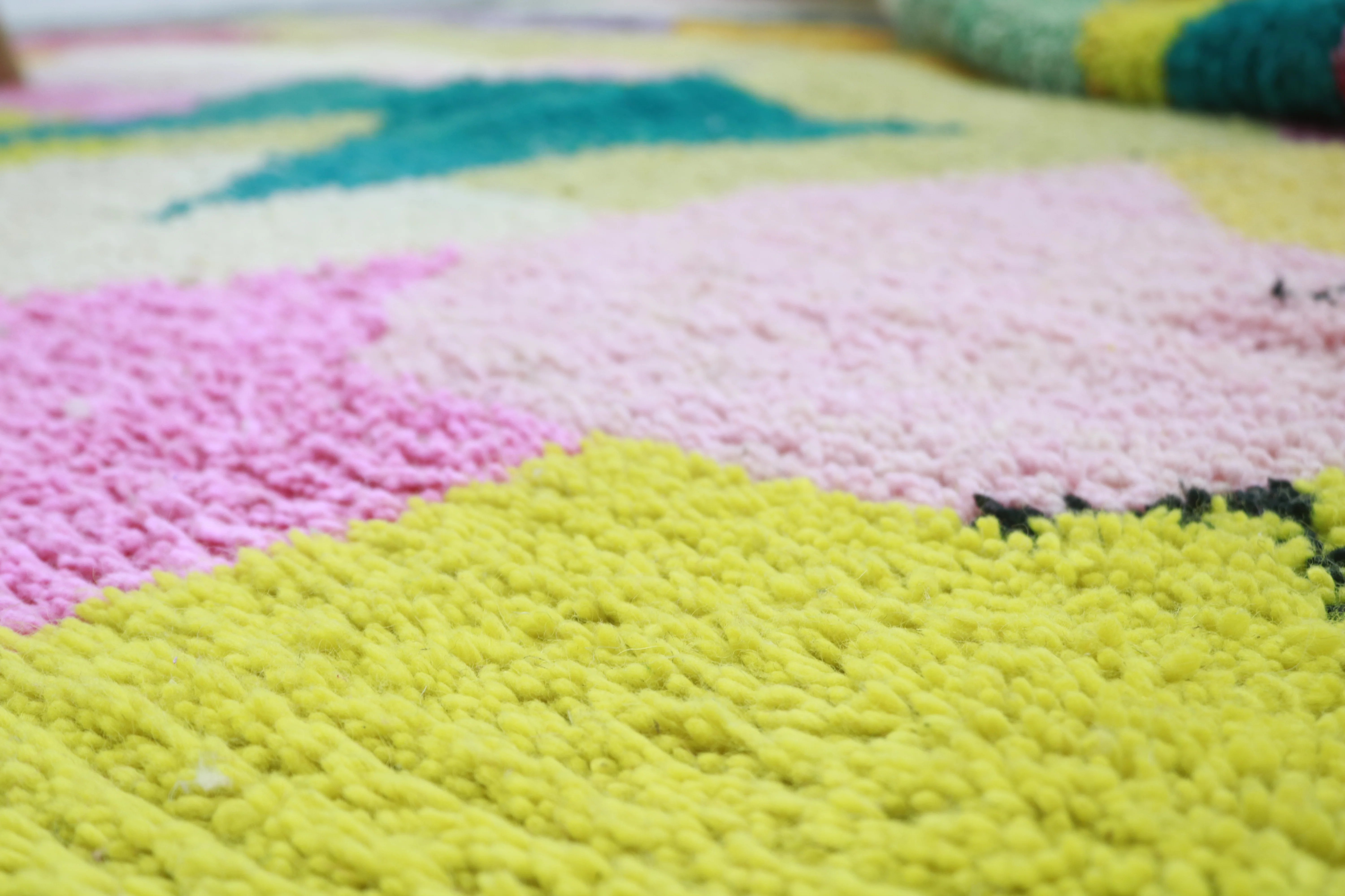 Large Azilal Rug 285×205 – Multicolor Pastel, GO-951 - Image 7