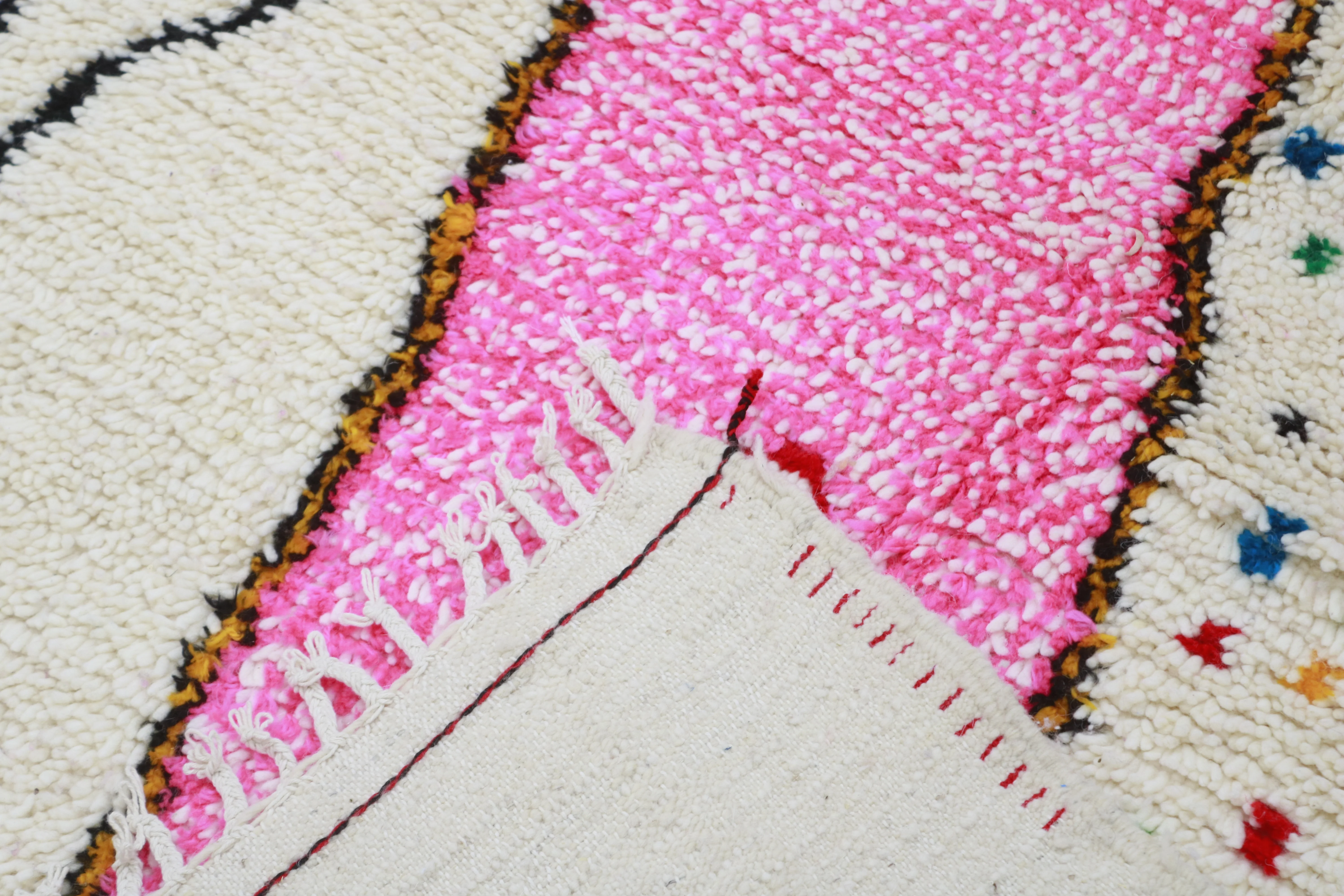 Large Azilal Rug 310×200 cm – Ivory, Pink & Multicolor, GO-956 - Image 3