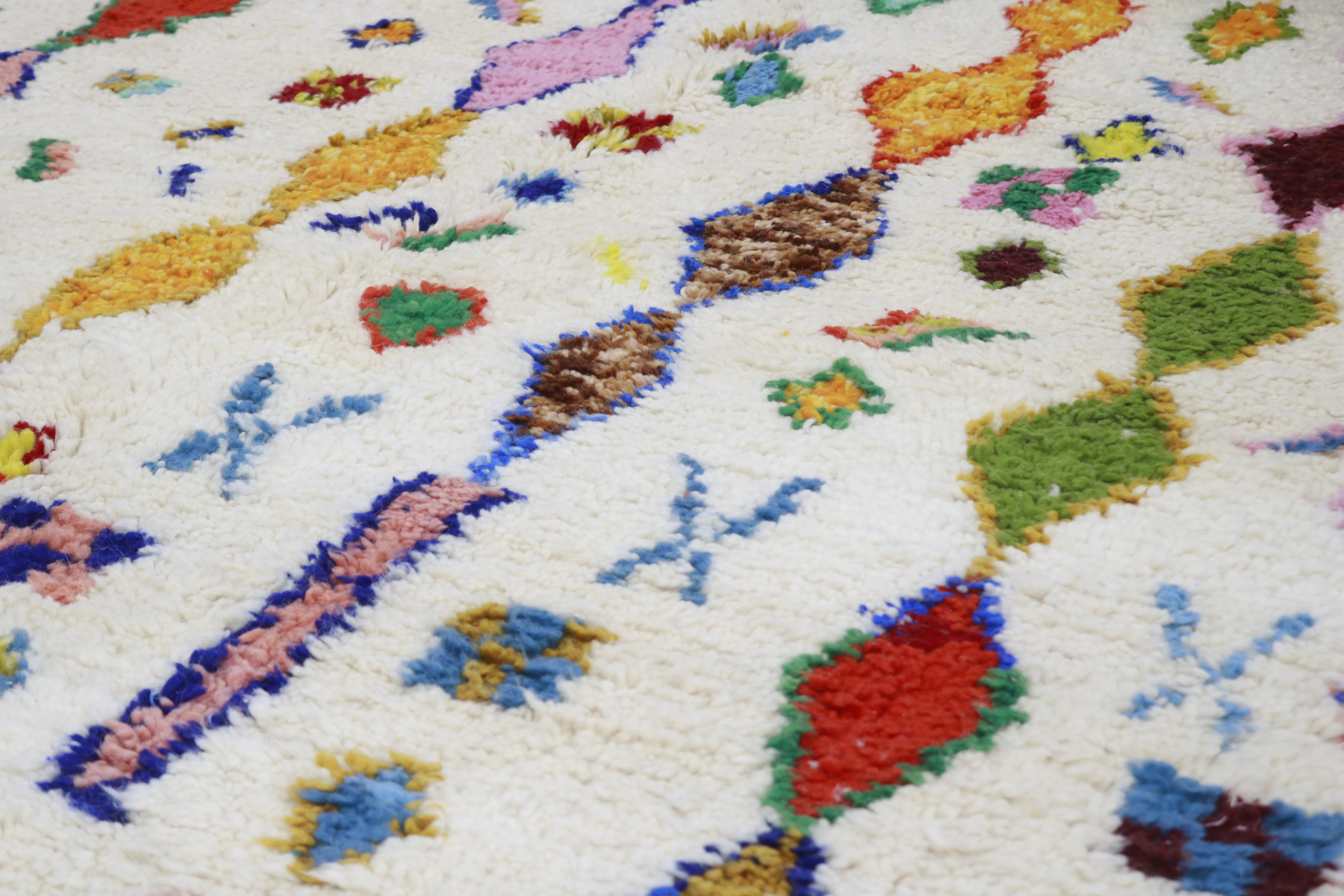 Large Azilal Rug 315×210 cm – Ivory Multicolor Geometric, GO-959 - Image 3