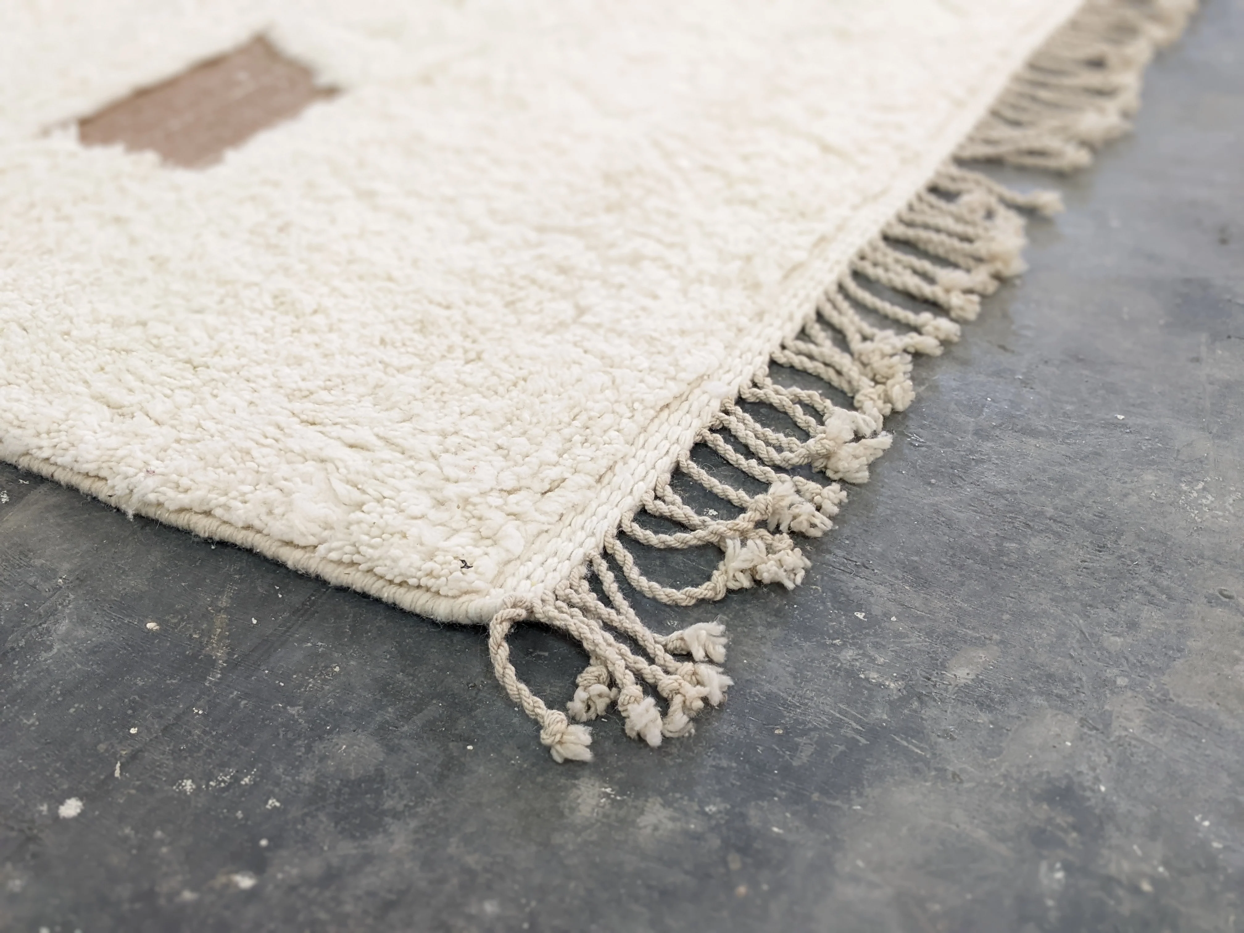 LARGE Beni Ouarain Rug, 285 x 210 cm || 9,35 x 6,89 feet, G-390 - Image 2