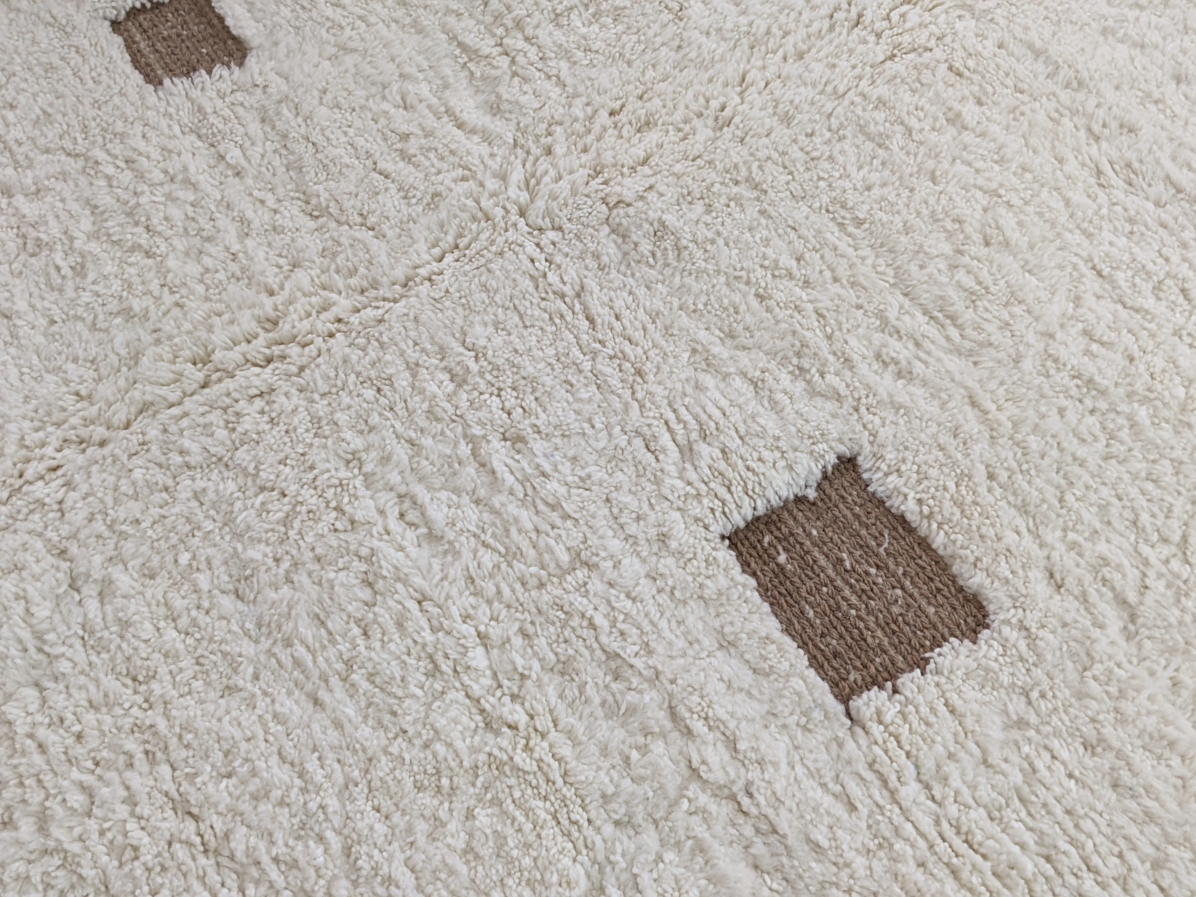LARGE Beni Ouarain Rug, 285 x 210 cm || 9,35 x 6,89 feet, G-390 - Image 4