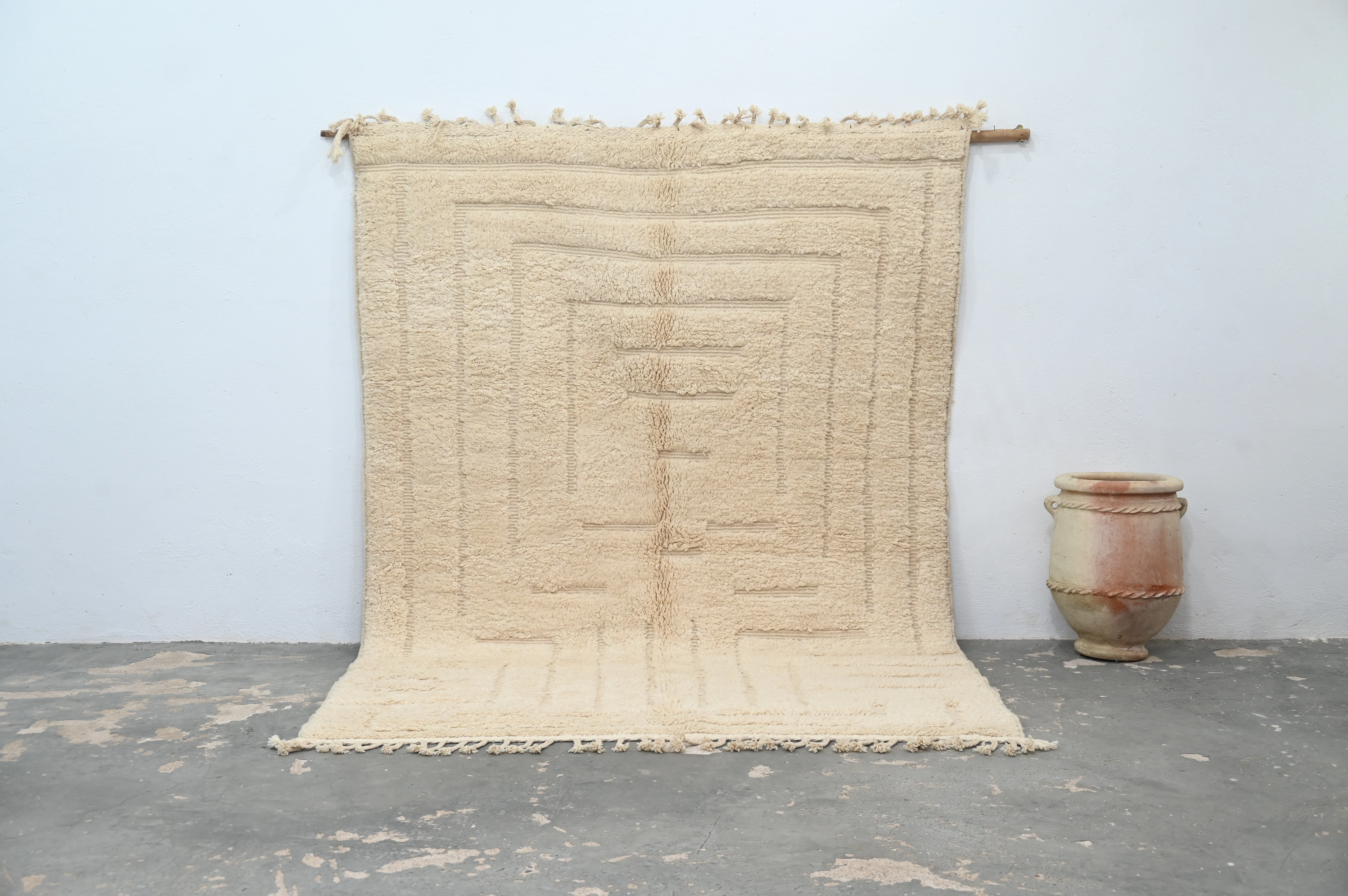 LARGE Beni Ouarain Rug, 290 x 205 cm, GO-855