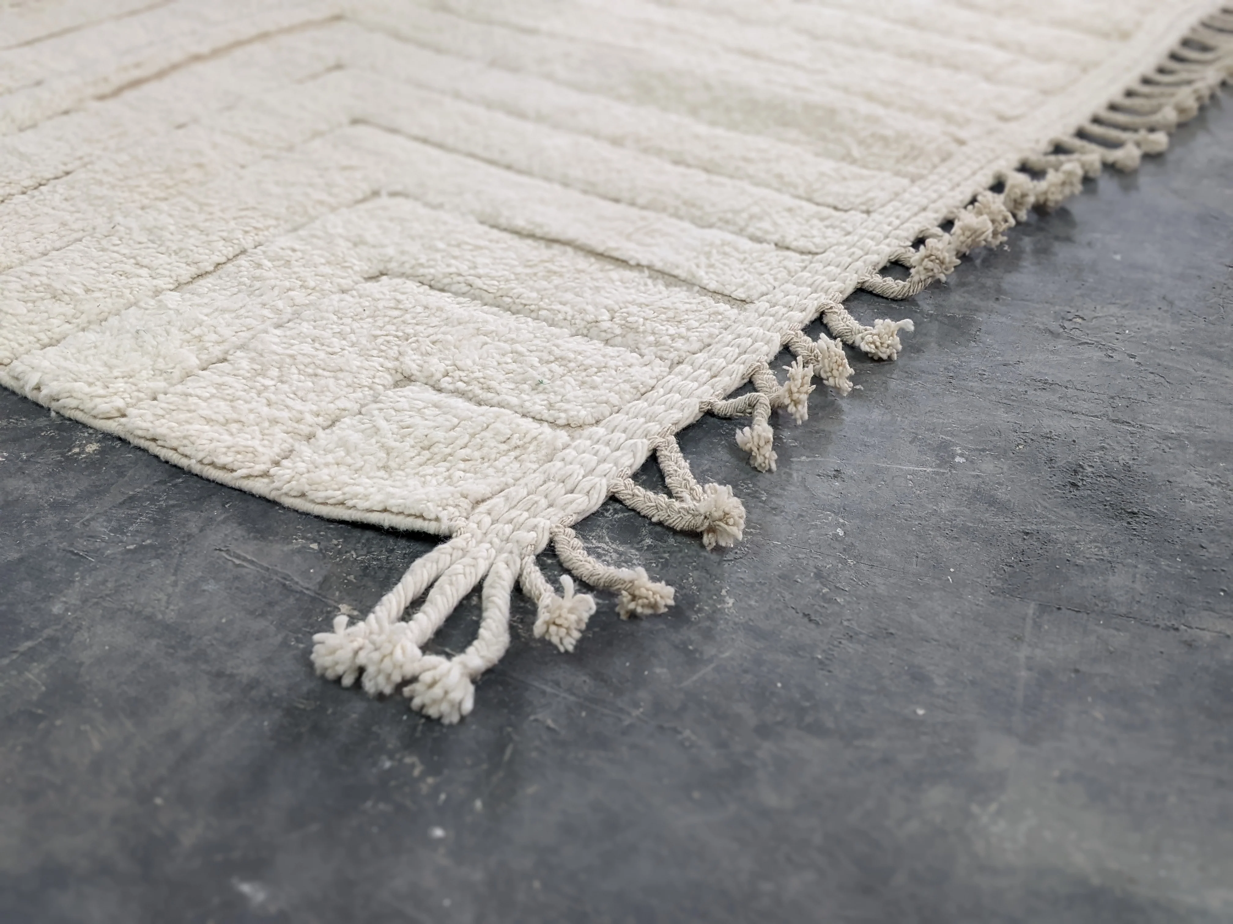 LARGE Beni Ouarain Rug, 290 x 220 cm || 9,51 x 7,22 feet, G-330 - Image 2