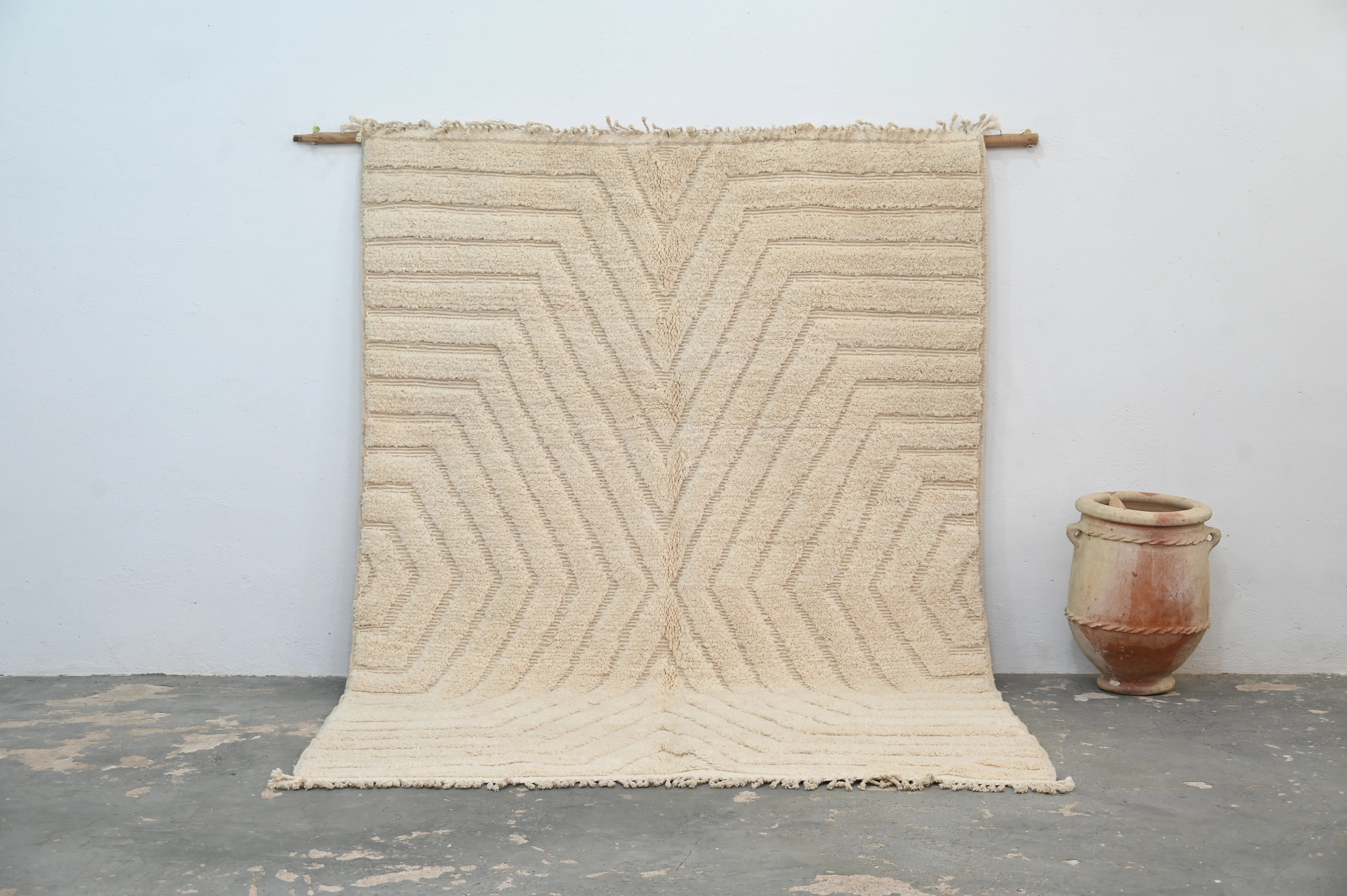 LARGE Beni Ouarain Rug, 295 x 205 cm, GO-821