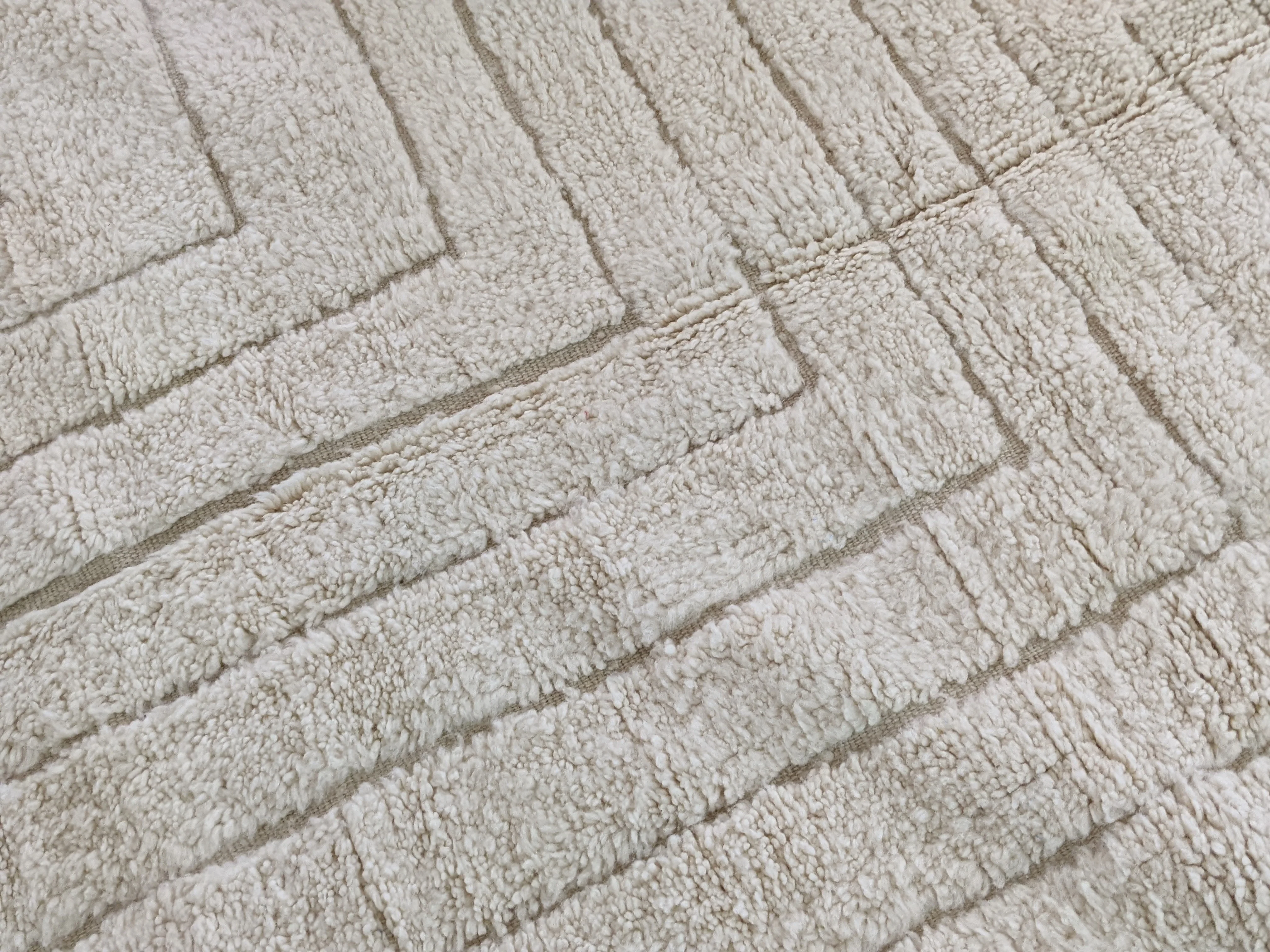 LARGE Beni Ouarain Rug, 295 x 210 cm || 9,68 x 6,89 feet, G-354 - Image 3