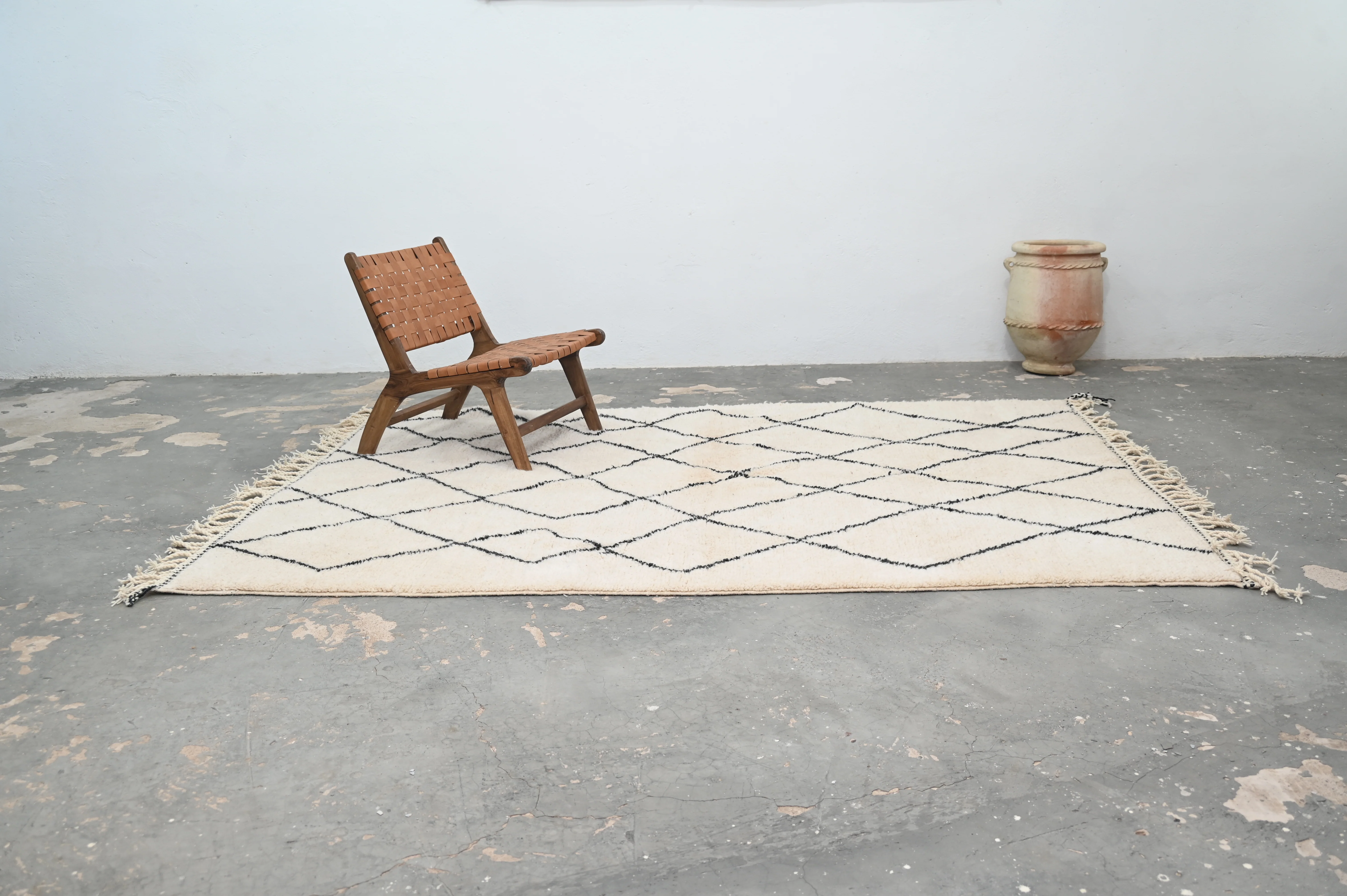 LARGE Beni Ouarain Rug, 300 x 205 cm, GO-864 - Image 9