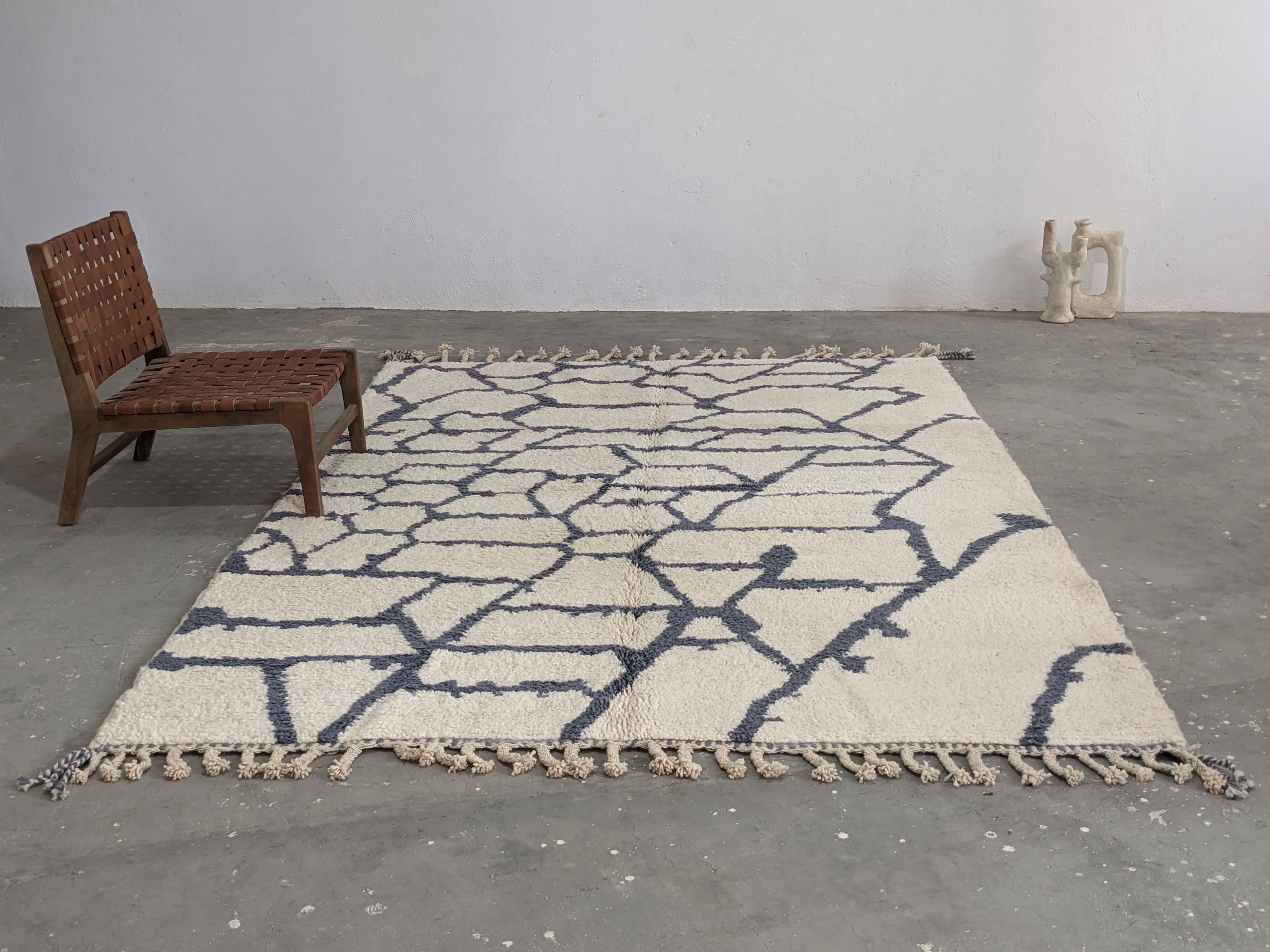 LARGE Beni Ouarain Rug, 300 x 210 cm, GO-466 - Image 6