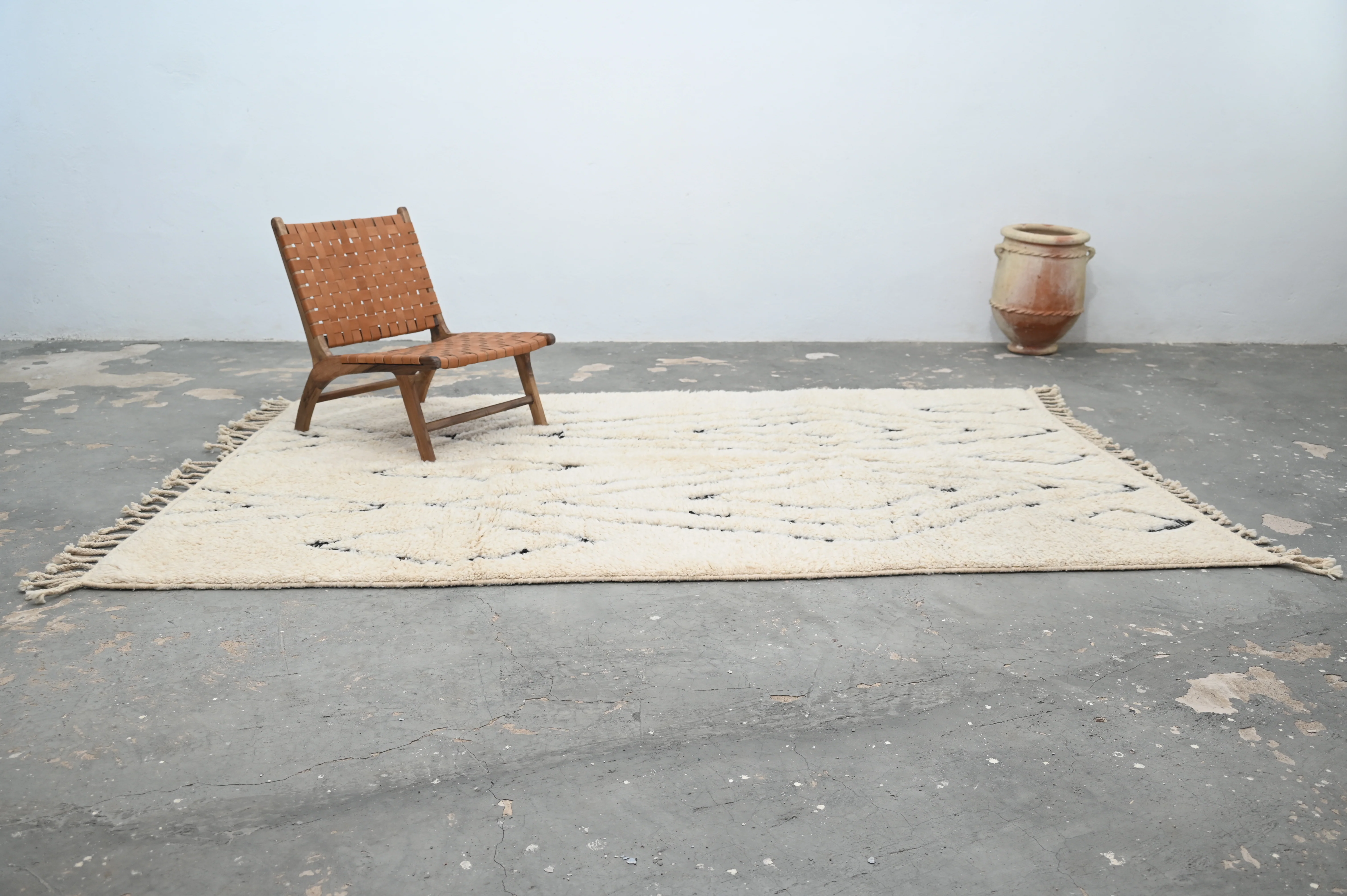 LARGE Beni Ouarain Rug, 310 x 200 cm, GO-813 - Image 9