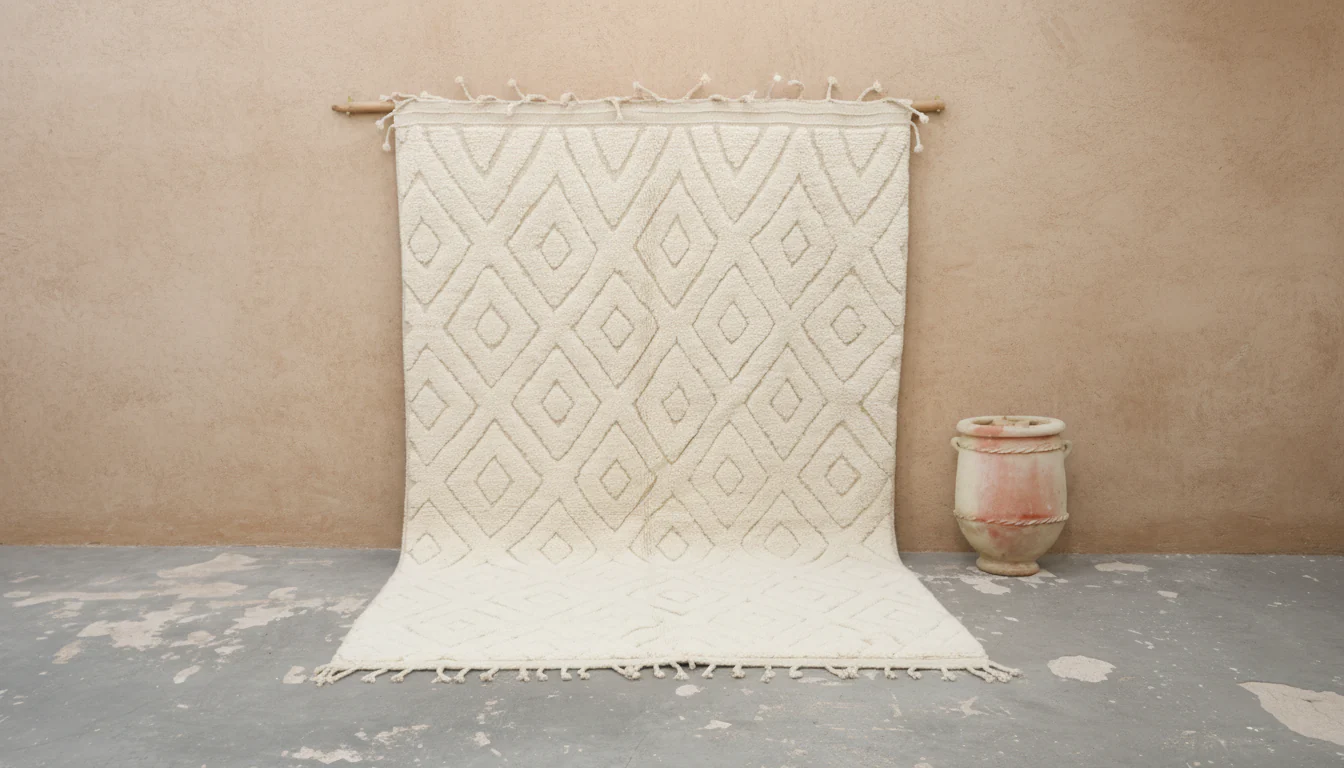 LARGE Beni Ouarain Rug, 310 x 205 cm, GO-927