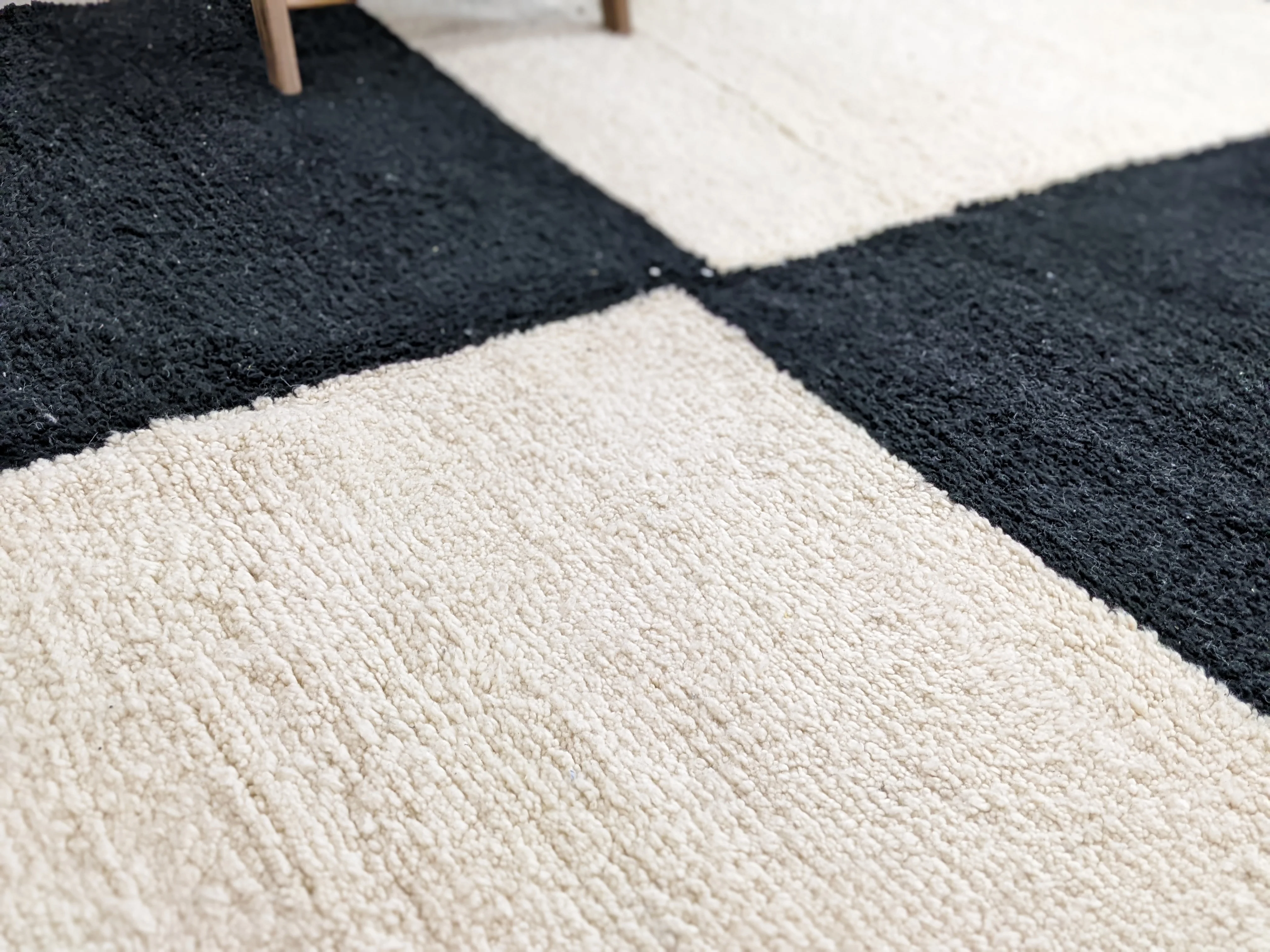 LARGE Beni Ouarain Rug, 310 x 210 cm || 10,17 x 6,89 feet, G-244 - Image 4