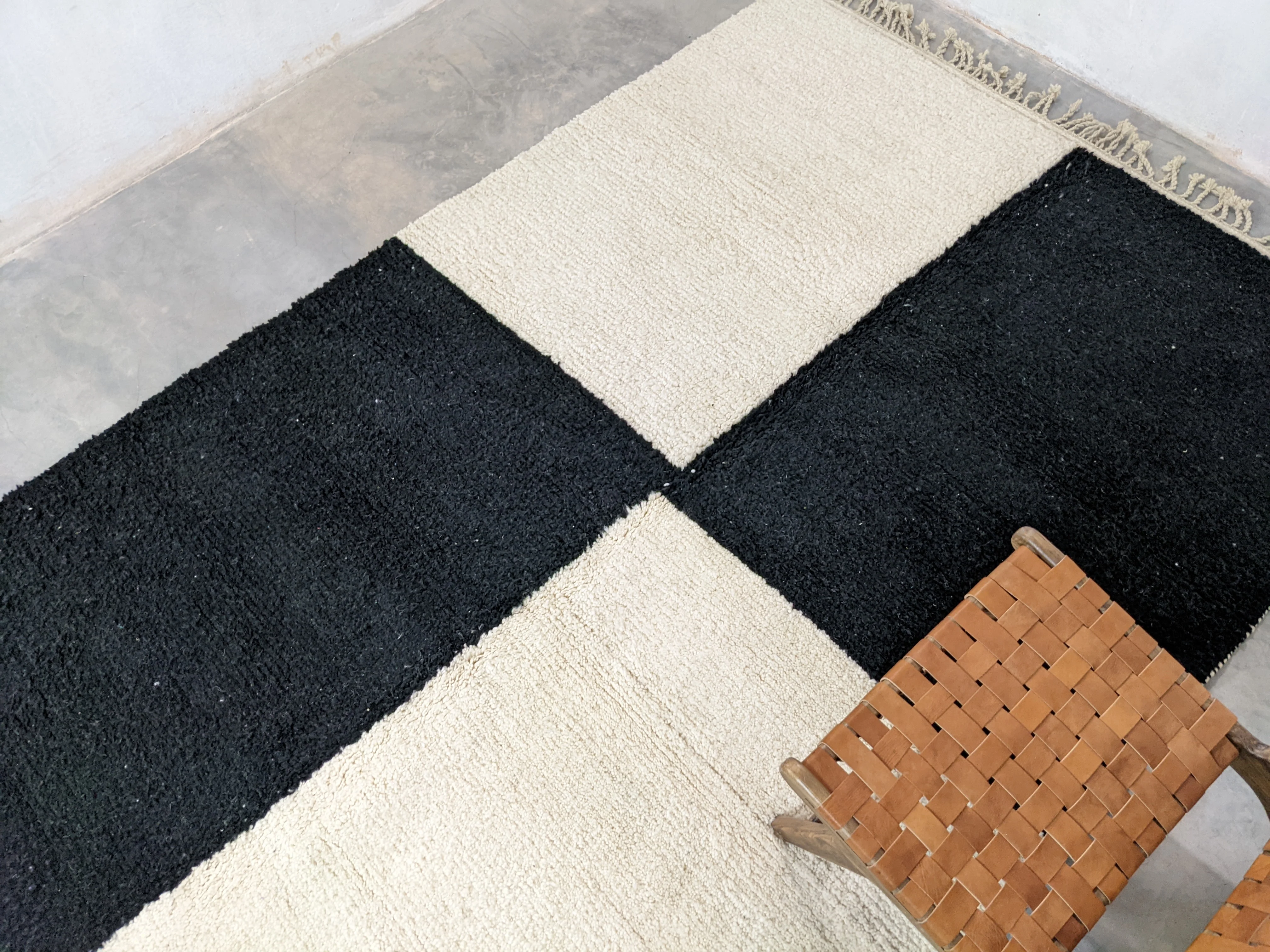 LARGE Beni Ouarain Rug, 310 x 210 cm || 10,17 x 6,89 feet, G-244 - Image 5