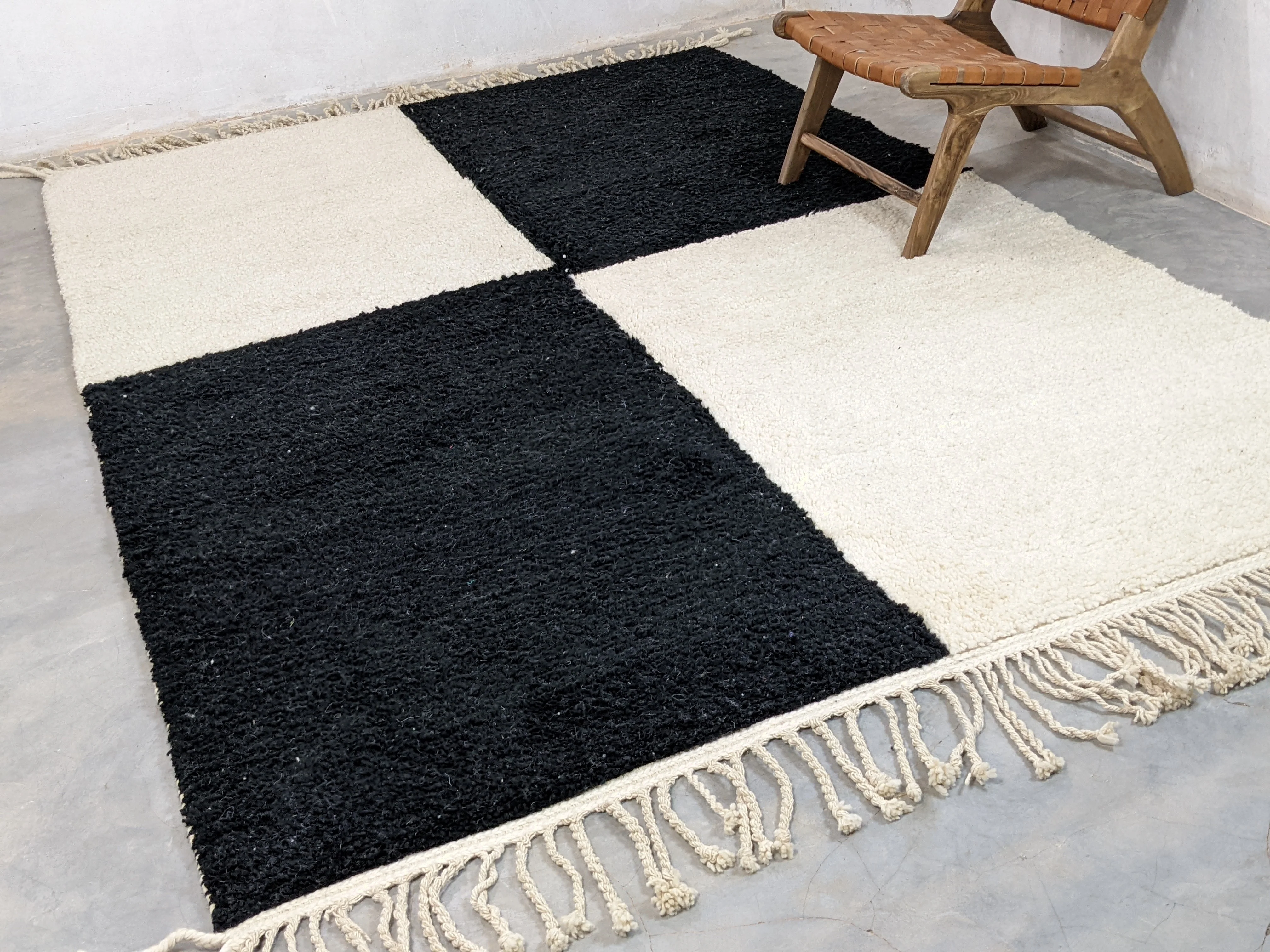 LARGE Beni Ouarain Rug, 310 x 210 cm || 10,17 x 6,89 feet, G-244 - Image 6