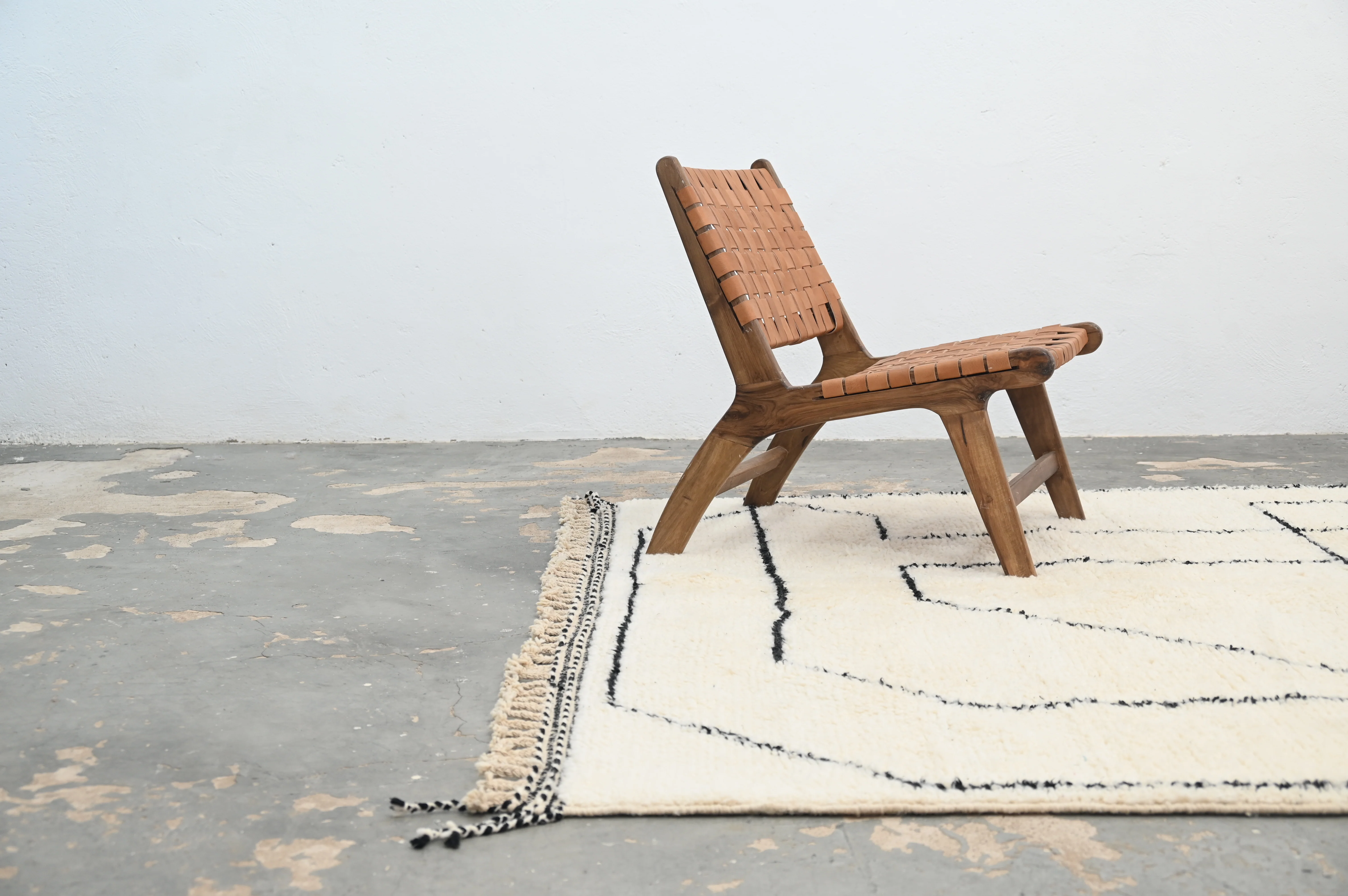 LARGE Beni Ouarain Rug, 310 x 210 cm, GO-854 - Image 5