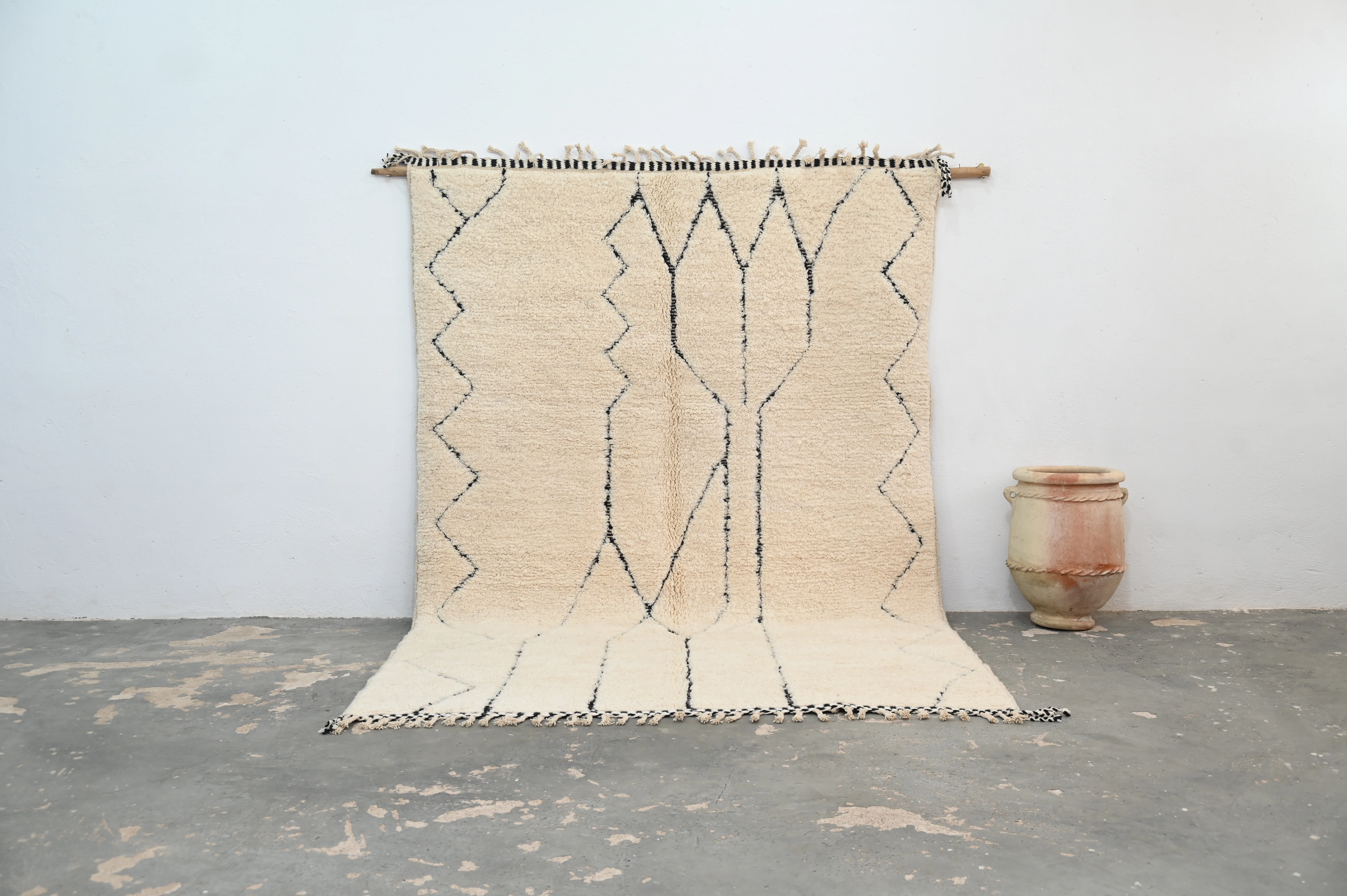 LARGE Beni Ouarain Rug, 310 x 210 cm, GO-861