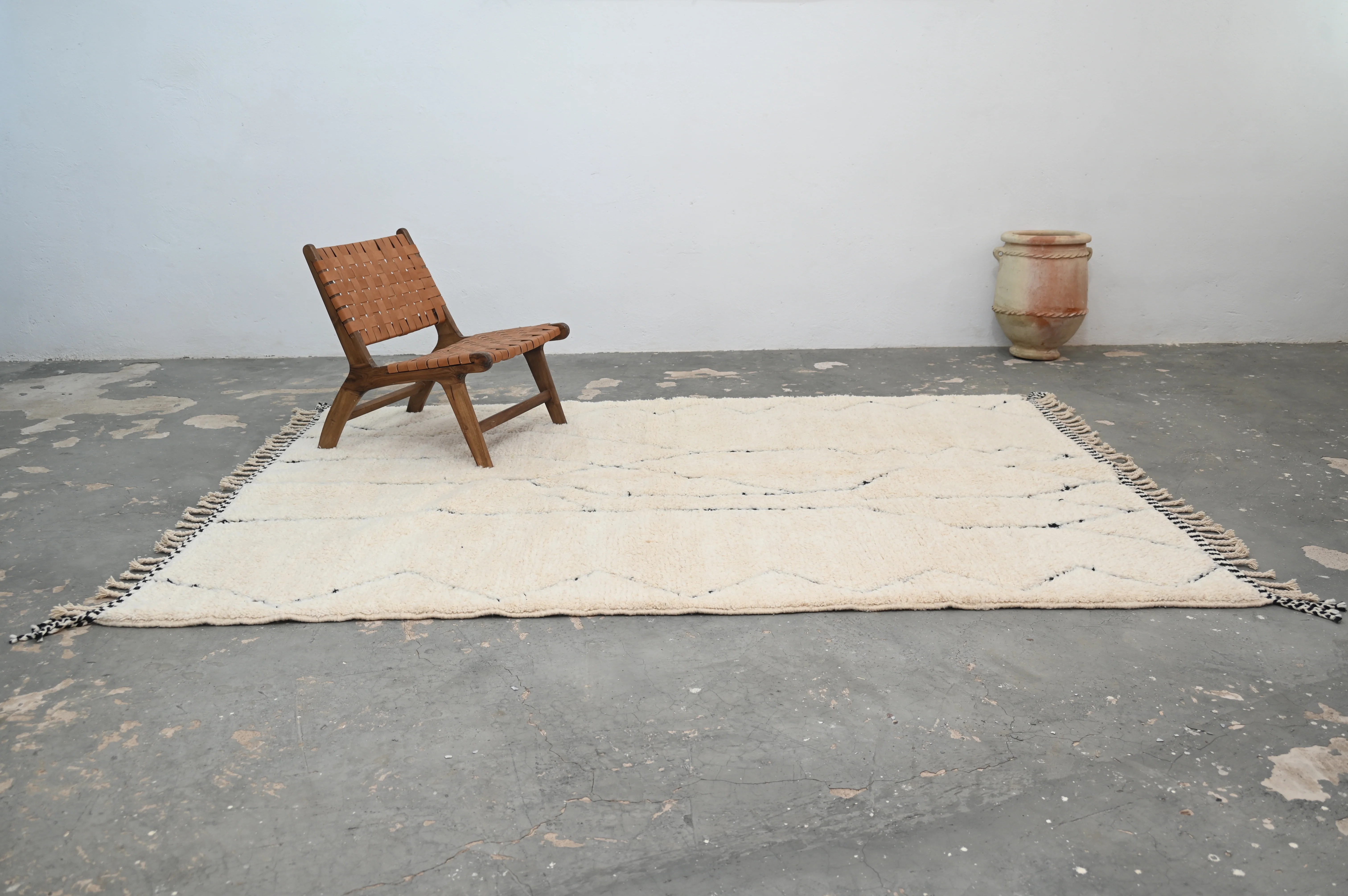 LARGE Beni Ouarain Rug, 310 x 210 cm, GO-861 - Image 9