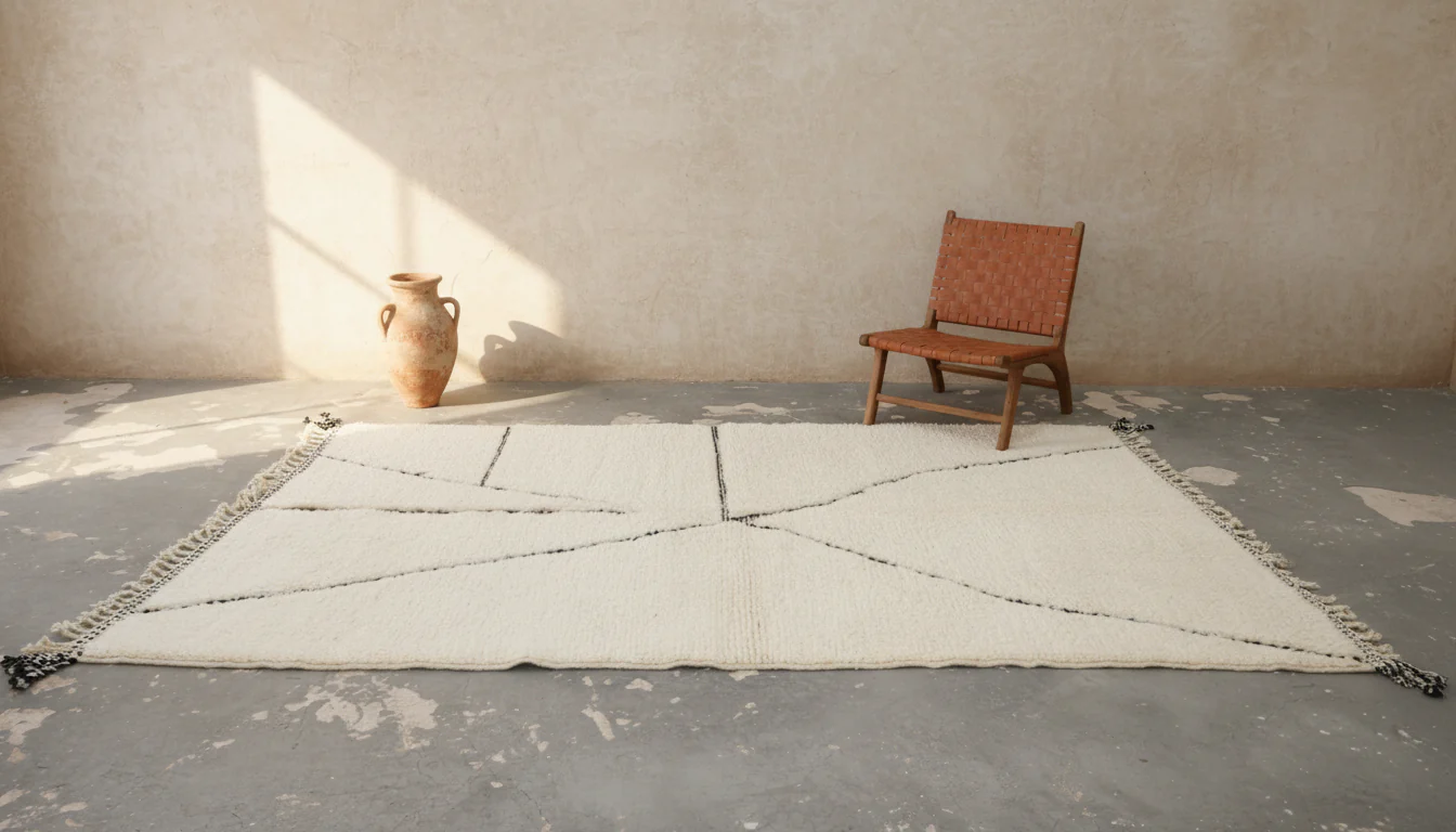 LARGE Beni Ouarain Rug, 310 x 210 cm, GO-926 - Image 2