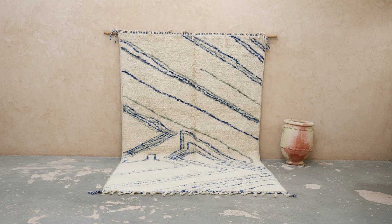 LARGE Beni Ouarain Rug, 335 x 195 cm, GO-919