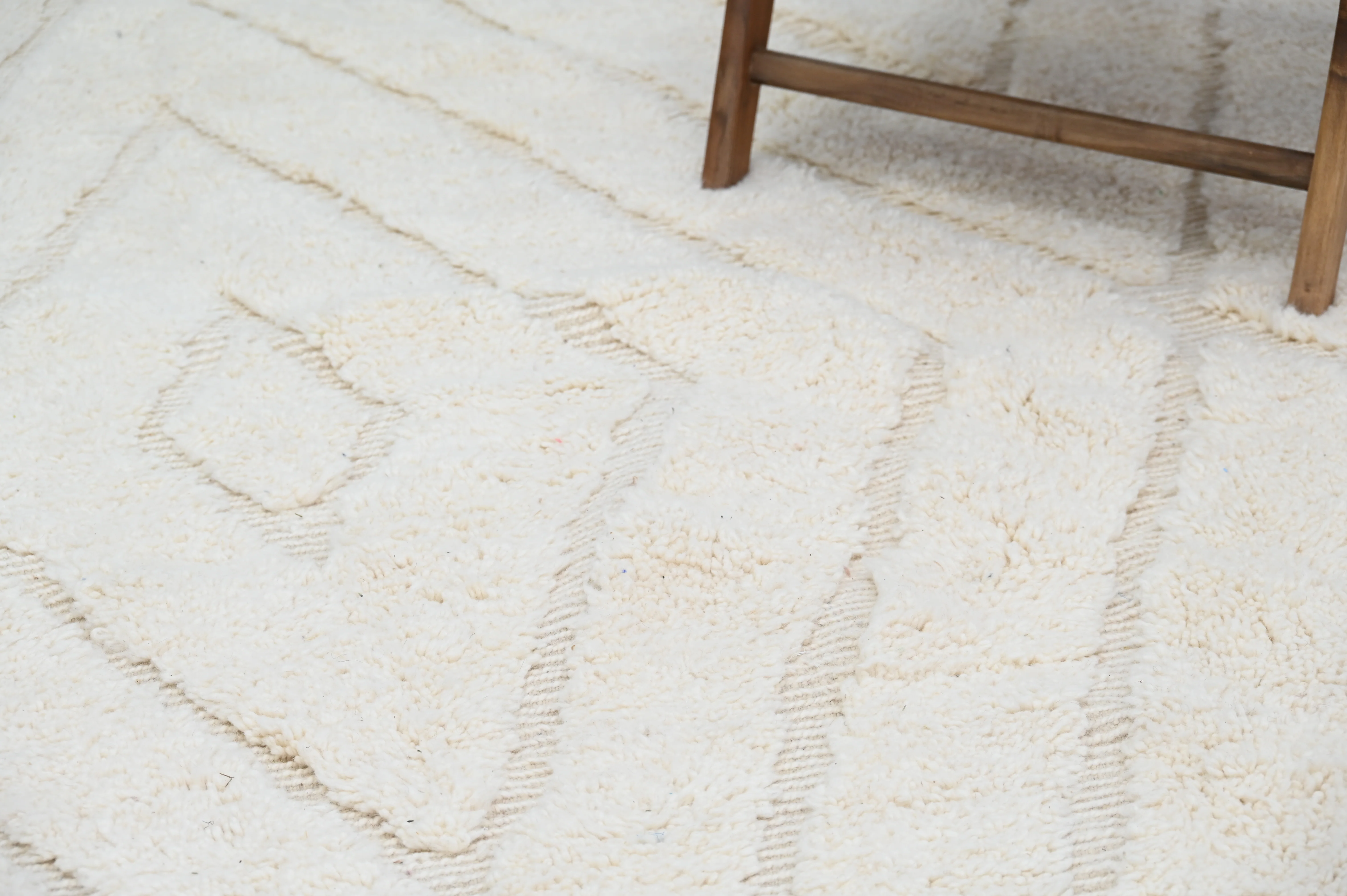 LARGE Beni Ouarain Rug, 385 x 310 cm, GO-870 - Image 5