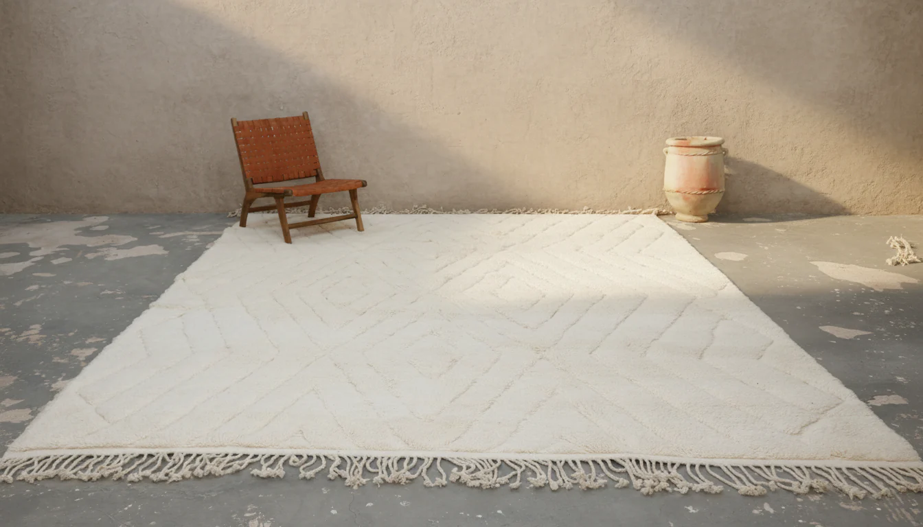 LARGE Beni Ouarain Rug, 400 x 300 cm, GO-942 - Image 2