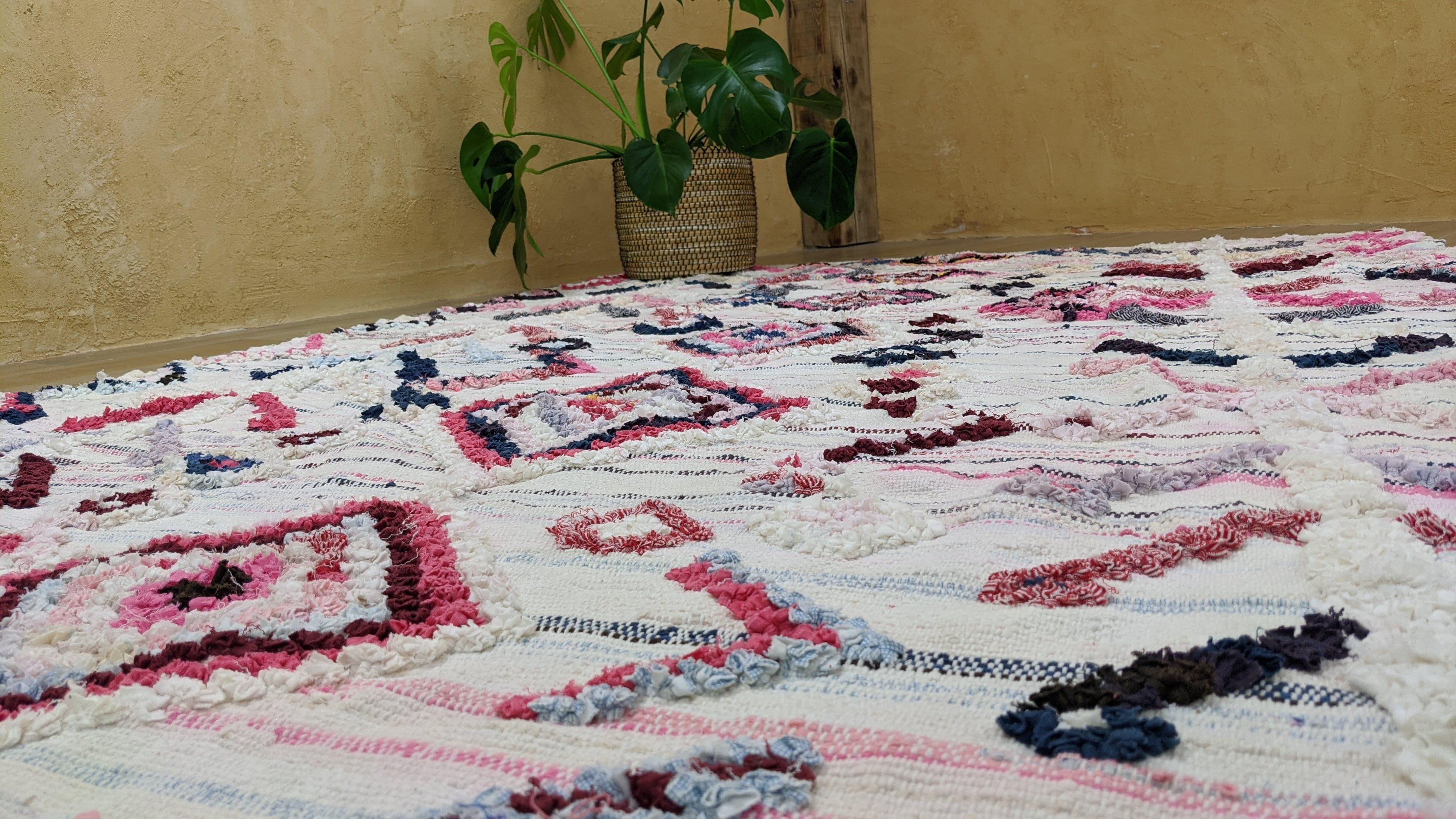 Large Boucherouite Rug, 275 x 170 cm || 9.02 x 5.58 feet - Image 13