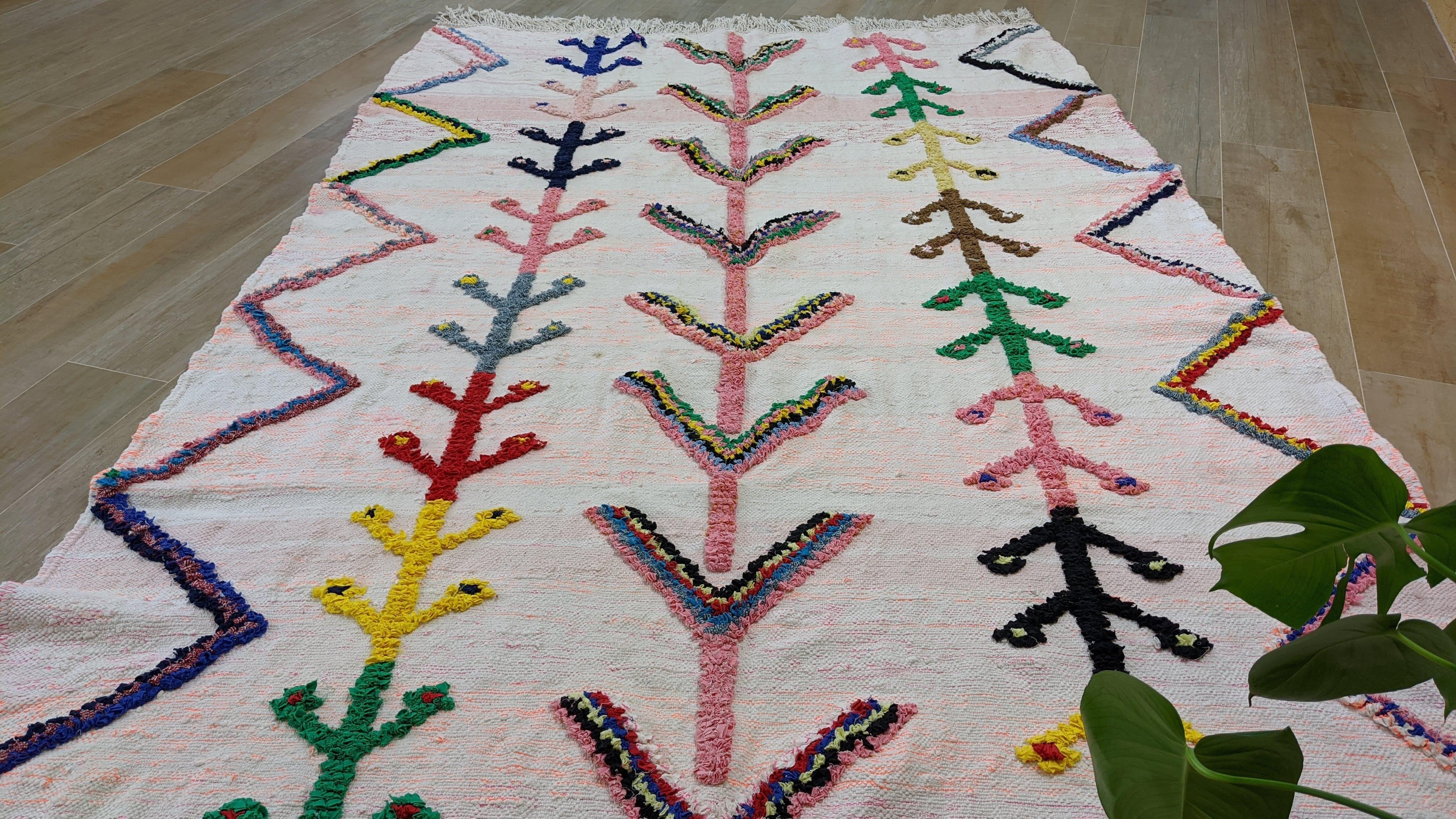 Large Boucherouite Rug, 300 x 180 cm || 9.84 x 5.91 feet - Image 10